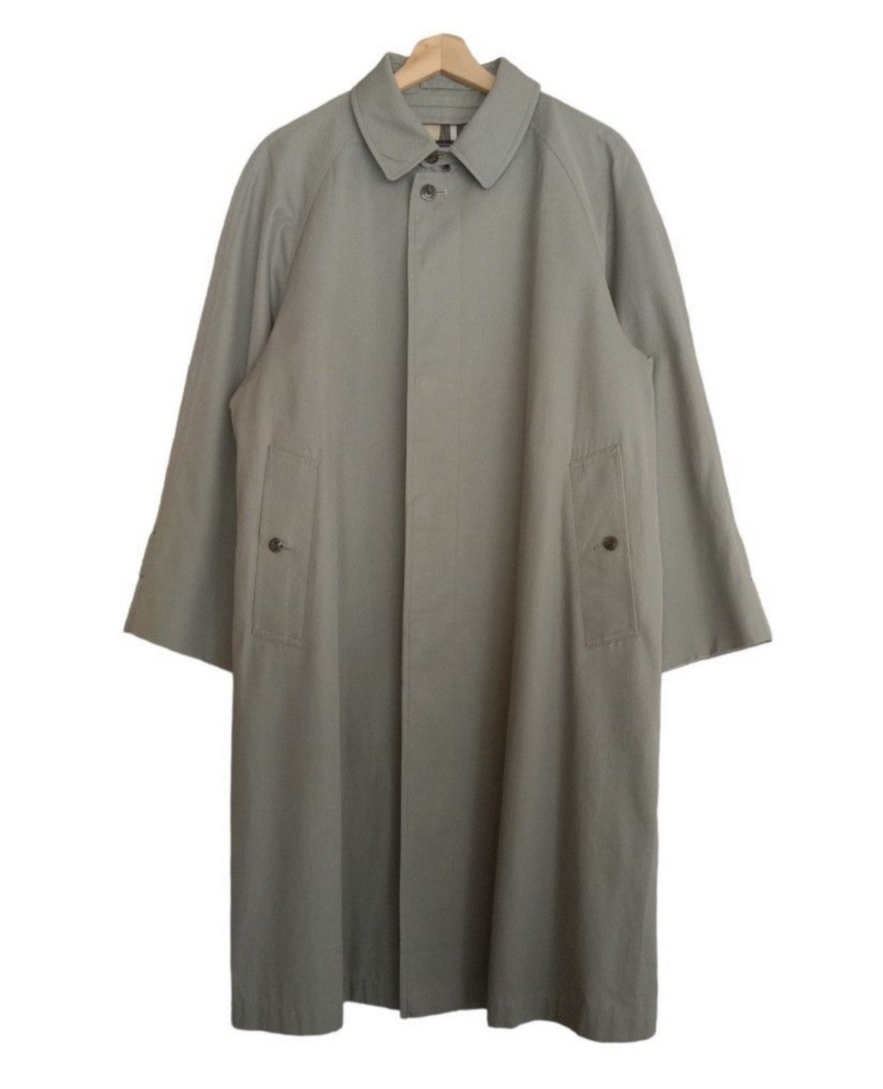 Burberry Vintage Burberry Trench Coat Nova Check Lining Japan Made Size US M / EU 48-50 / 2 - 1 Thumbnail