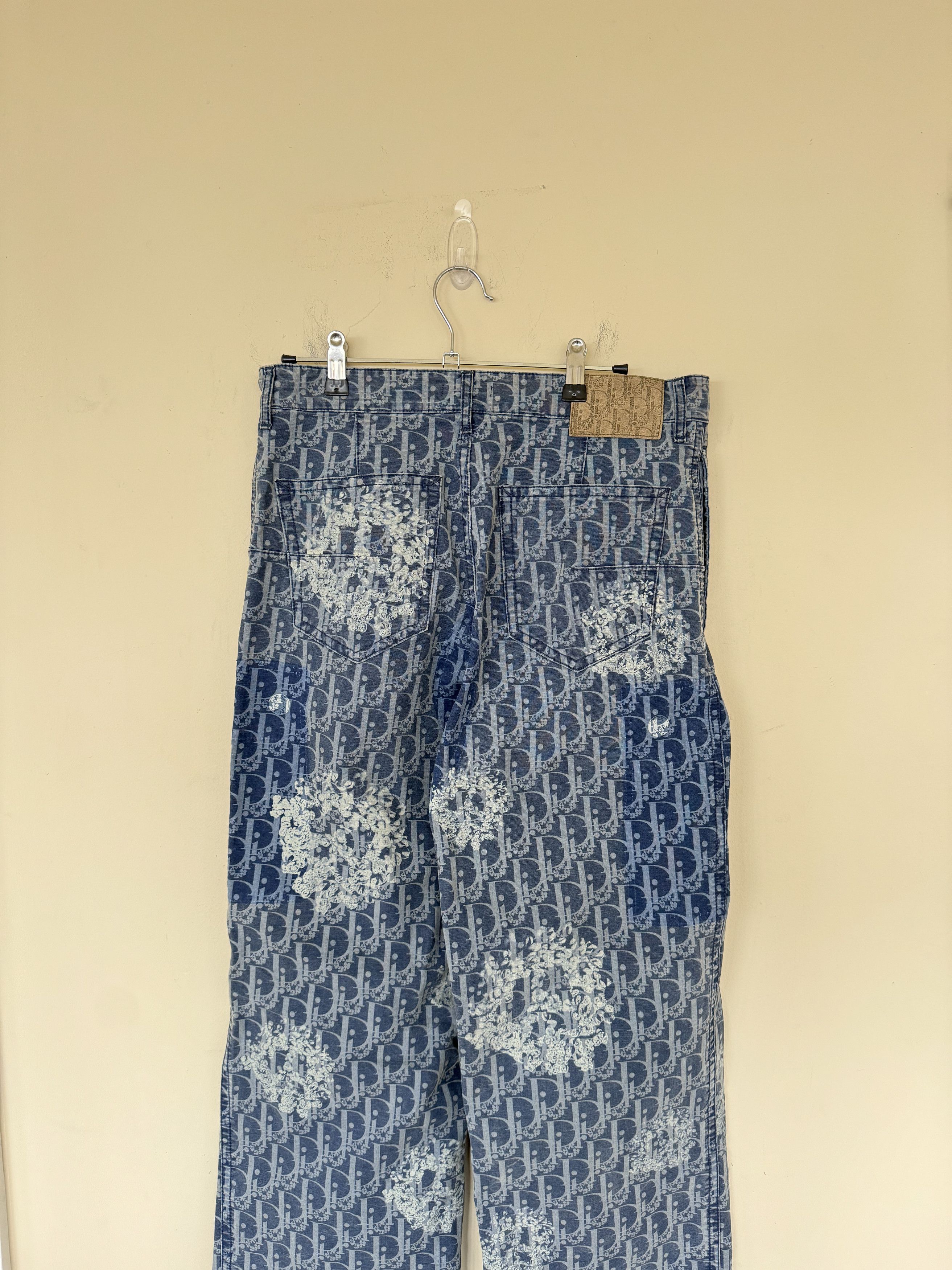 DENIM TEARS × Dior Dior Denim Tears Jeans Size 34" / US 12 / IT 48 - 8 Thumbnail