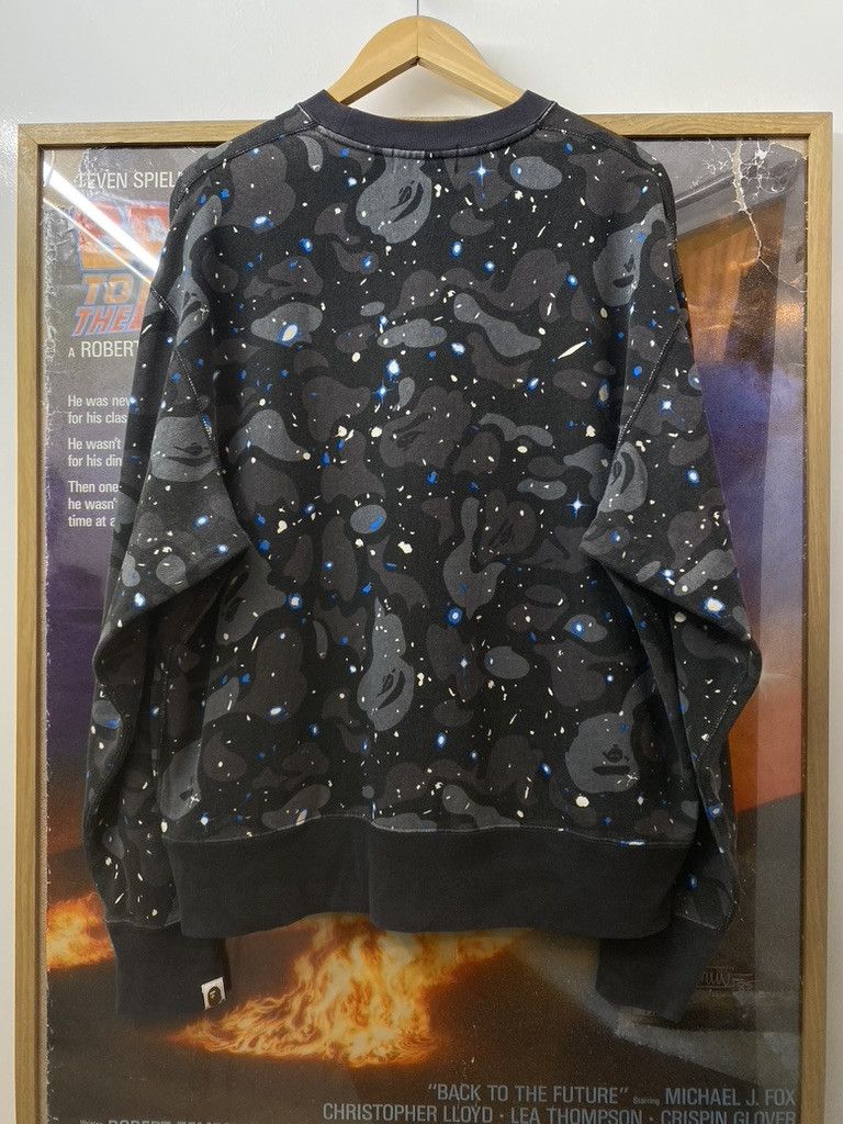 Bape SS2020 A Bathing Ape Glow In The Dark Space Camo Sweatshirt Size US M / EU 48-50 / 2 - 2 Thumbnail