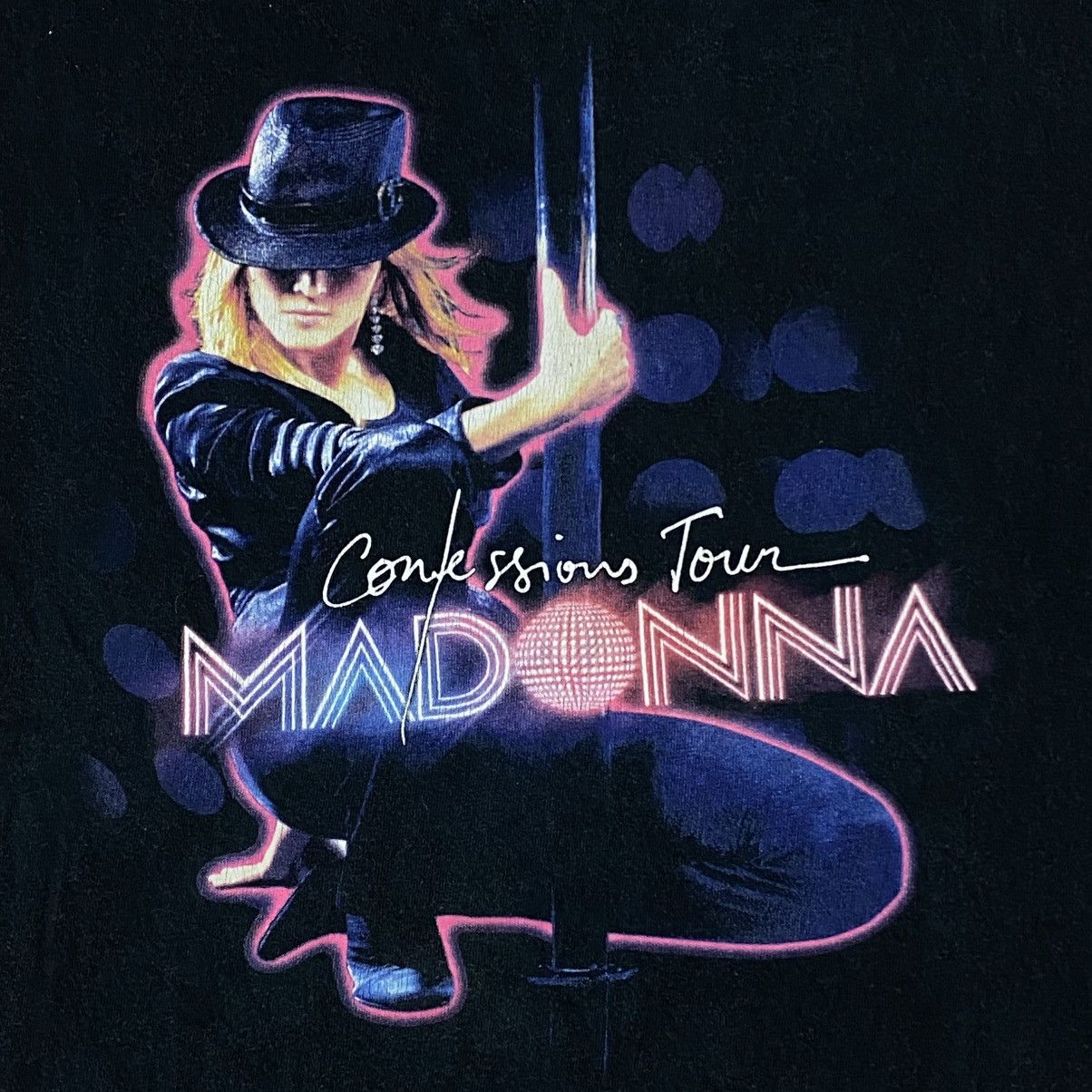Band Tees × Gildan × Vintage Vintage Y2K solo singer Madonna band confession tour Size US M / EU 48-50 / 2 - 3 Thumbnail