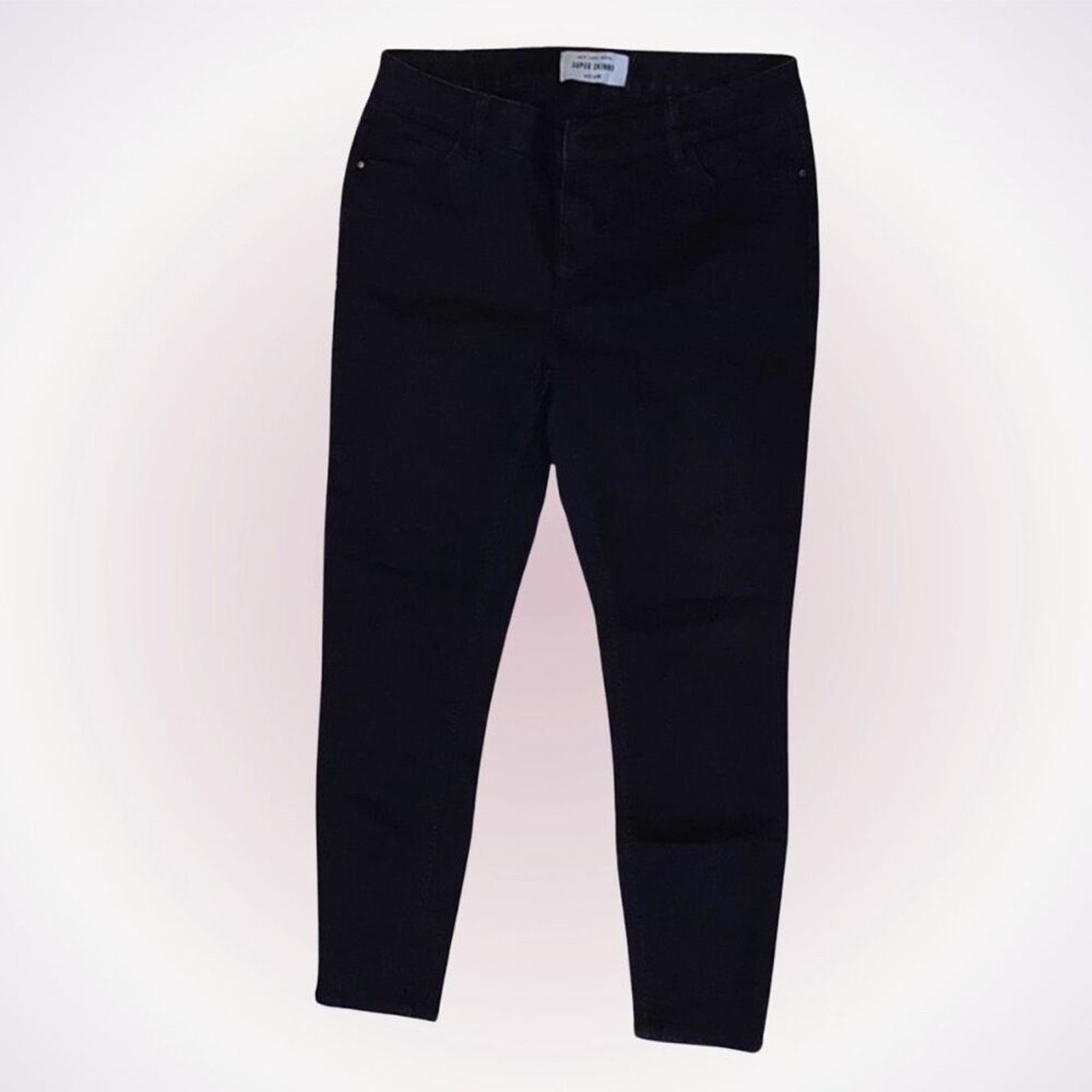 New Look New Look Petite Super Skinny Black Jeans | SZ UK 12/US 8 Size 30" / US 8 / IT 44 - 1 Thumbnail