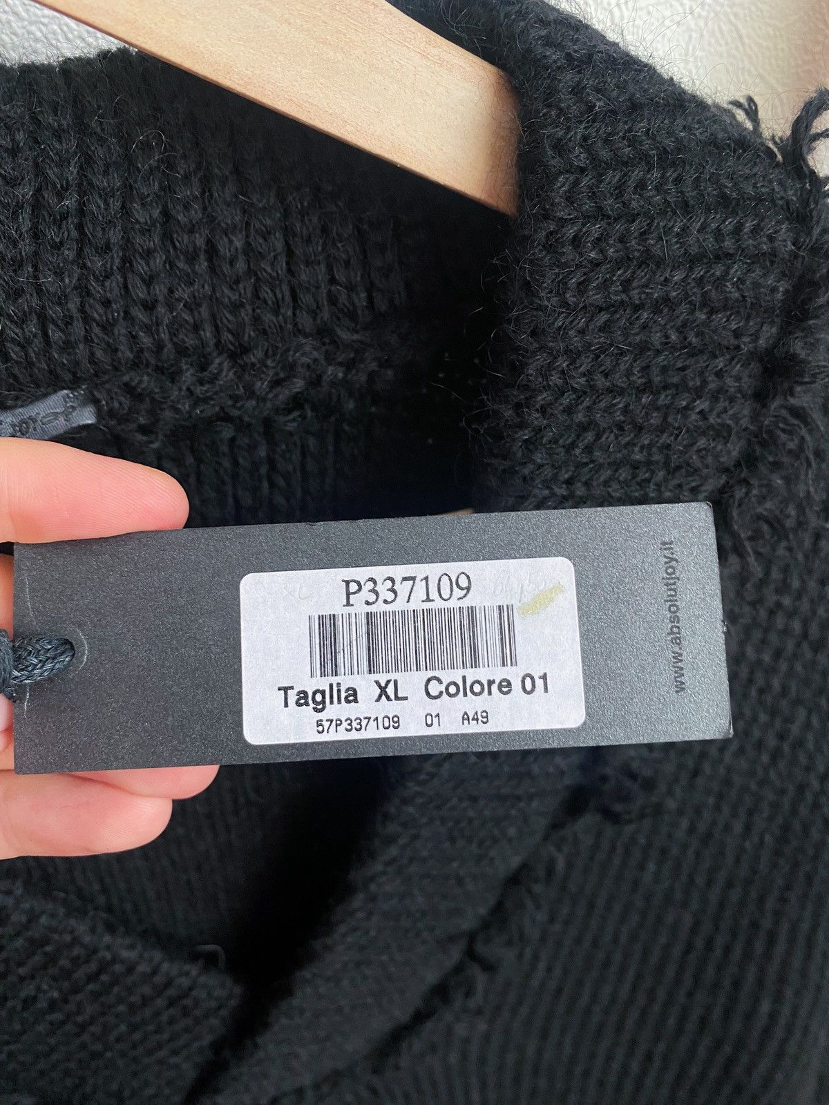 Absolut Joy Absolut Joy Wool Knit Sweater Made In Italy Size XL Size US XL / EU 56 / 4 - 12 Thumbnail