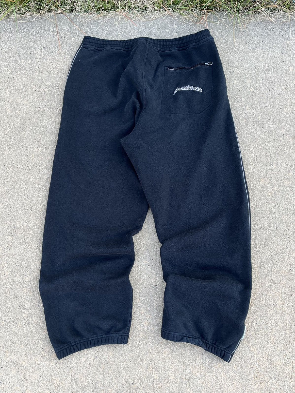 Snoop Dogg Vintage 00’s Snoop Dogg Hip-Hop Baggy Sweatpants Size US 36 / EU 52 - 8 Thumbnail
