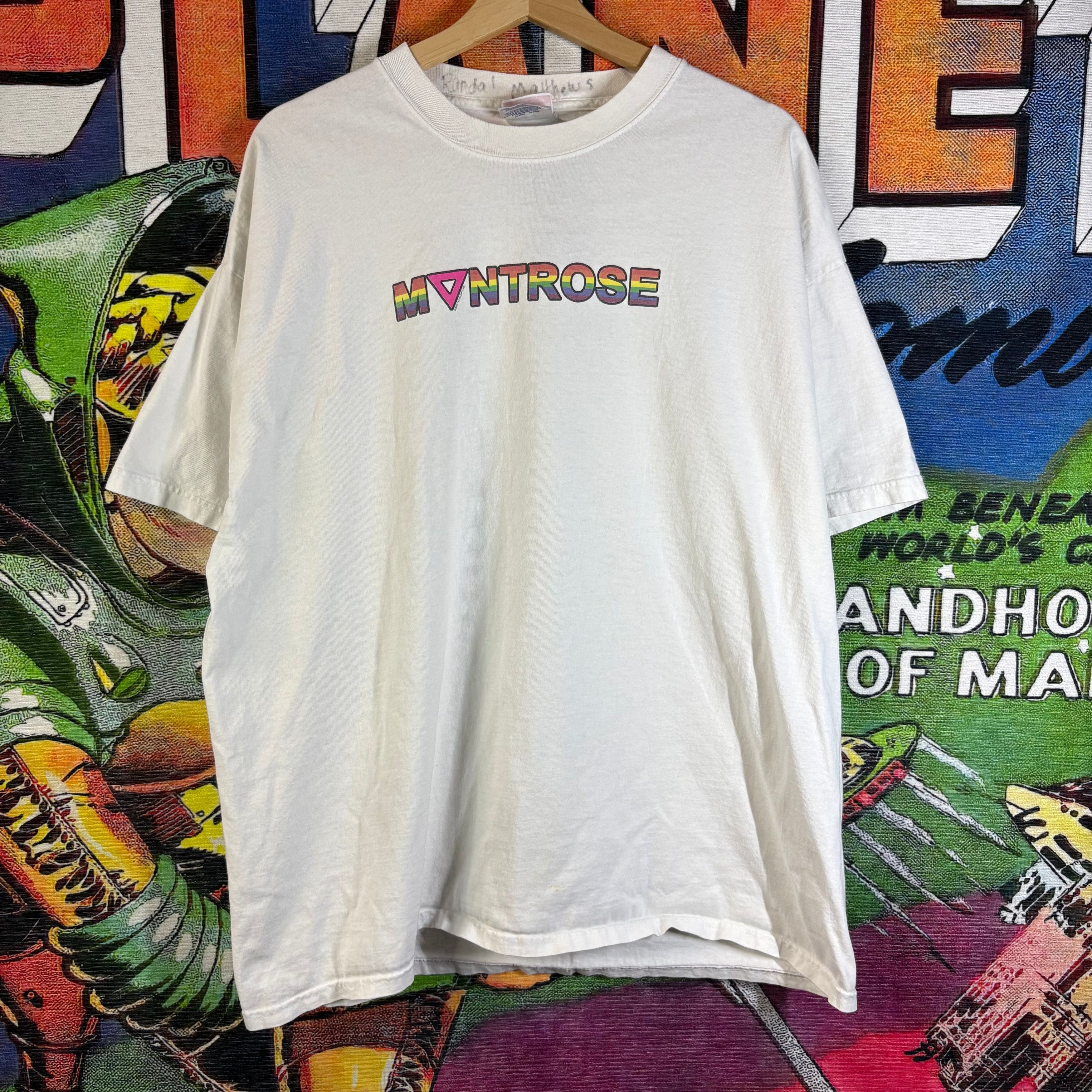 Vintage Y2K Rainbow Montrose Tee Size XL Size US XL / EU 56 / 4 - 1 Thumbnail