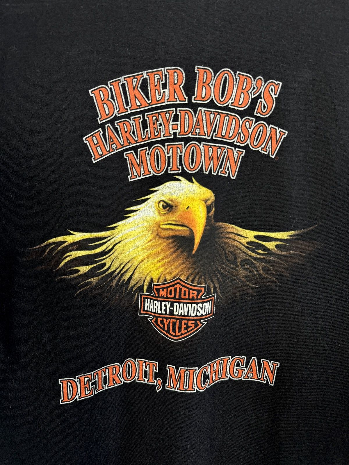 Harley Davidson Harley Davidson Motorcycles Tee Motown Detroit Made in USA M Size US M / EU 48-50 / 2 - 18 Thumbnail