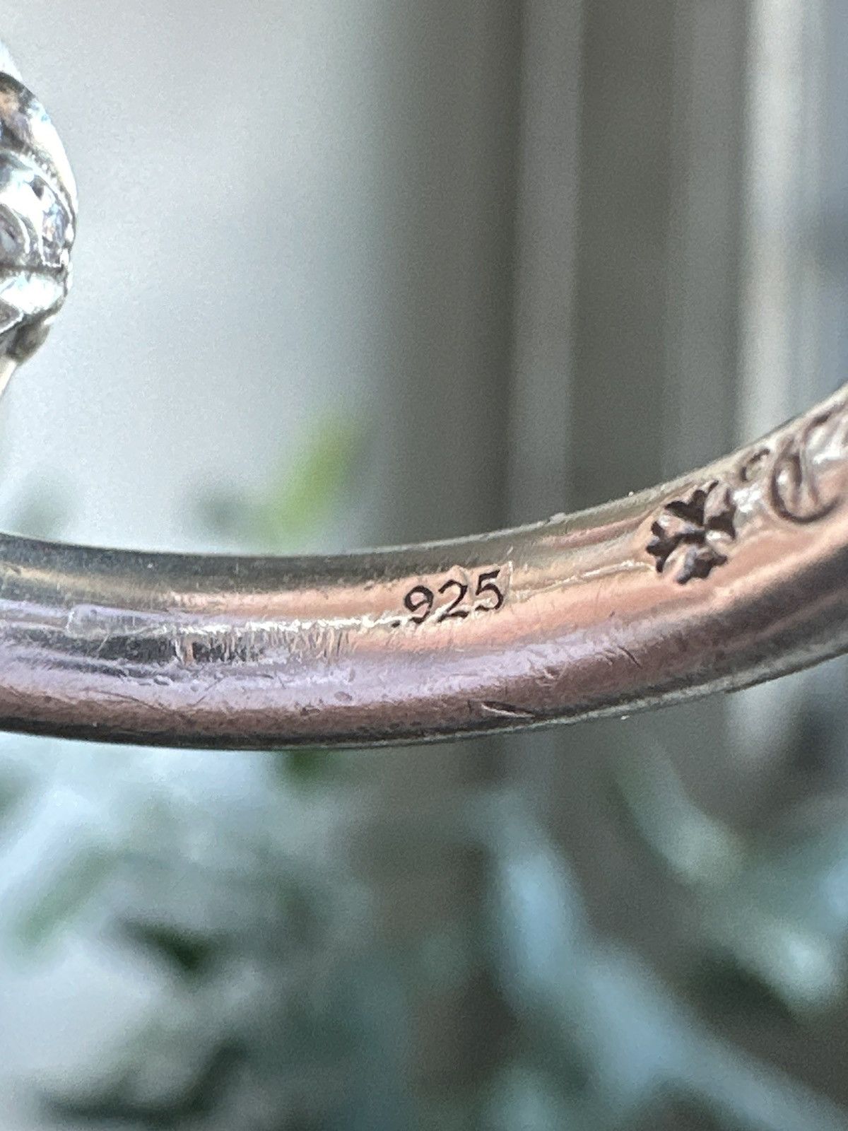 Chrome Hearts Diamond nail screw ring Size ONE SIZE - 4 Thumbnail