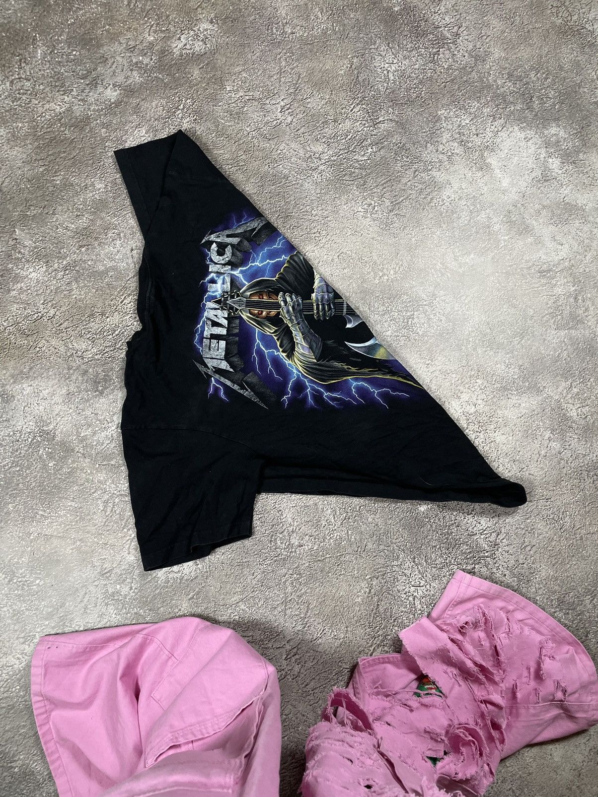 Vintage Vintage 00s Metallica Graphic Tee Band Tee Grunge Dark M Size US M / EU 48-50 / 2 - 6 Thumbnail