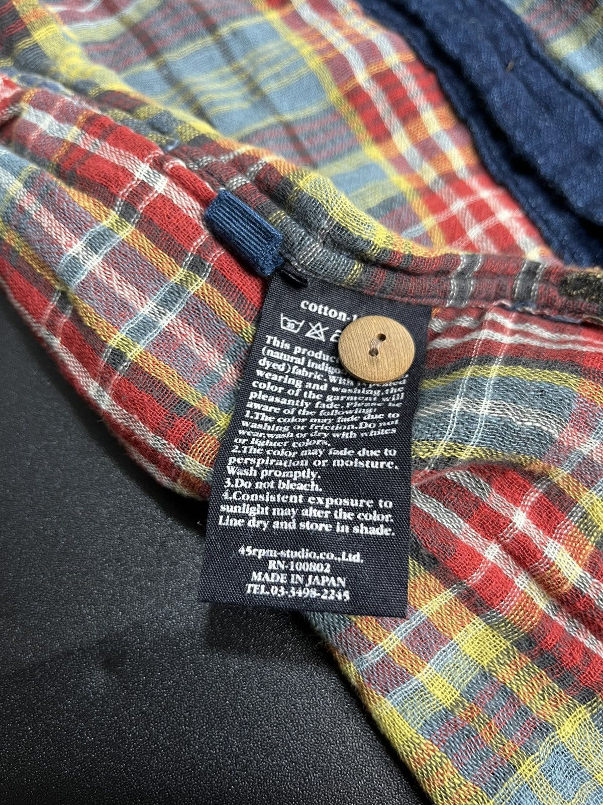 45rpm × Japanese Brand × Kapital Japanese 45rpm indigo flanel Size US S / EU 44-46 / 1 - 6 Thumbnail