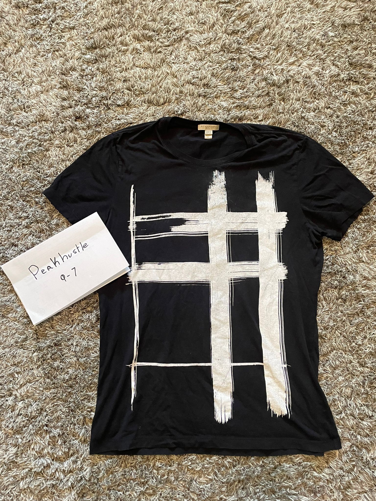 Burberry Burberry Brushstroke T-Shirt Size US S / EU 44-46 / 1 - 1 Thumbnail