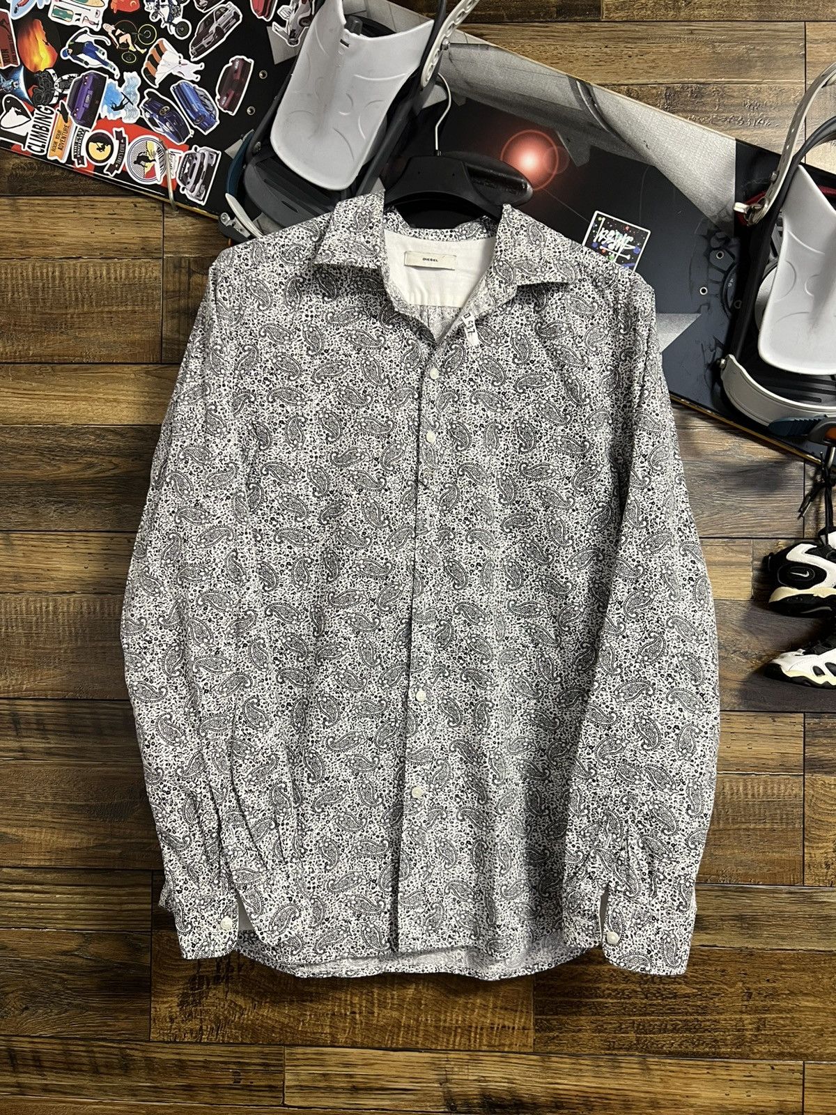 Diesel Men’s Shirt Diesel Size US XL / EU 56 / 4 - 3 Thumbnail