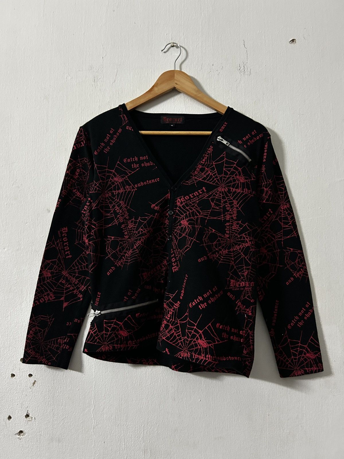 Seditionaries 2000’s Japanese Brand Deorart spider web emo punk gothic Size S / US 4 / IT 40 - 1 Thumbnail
