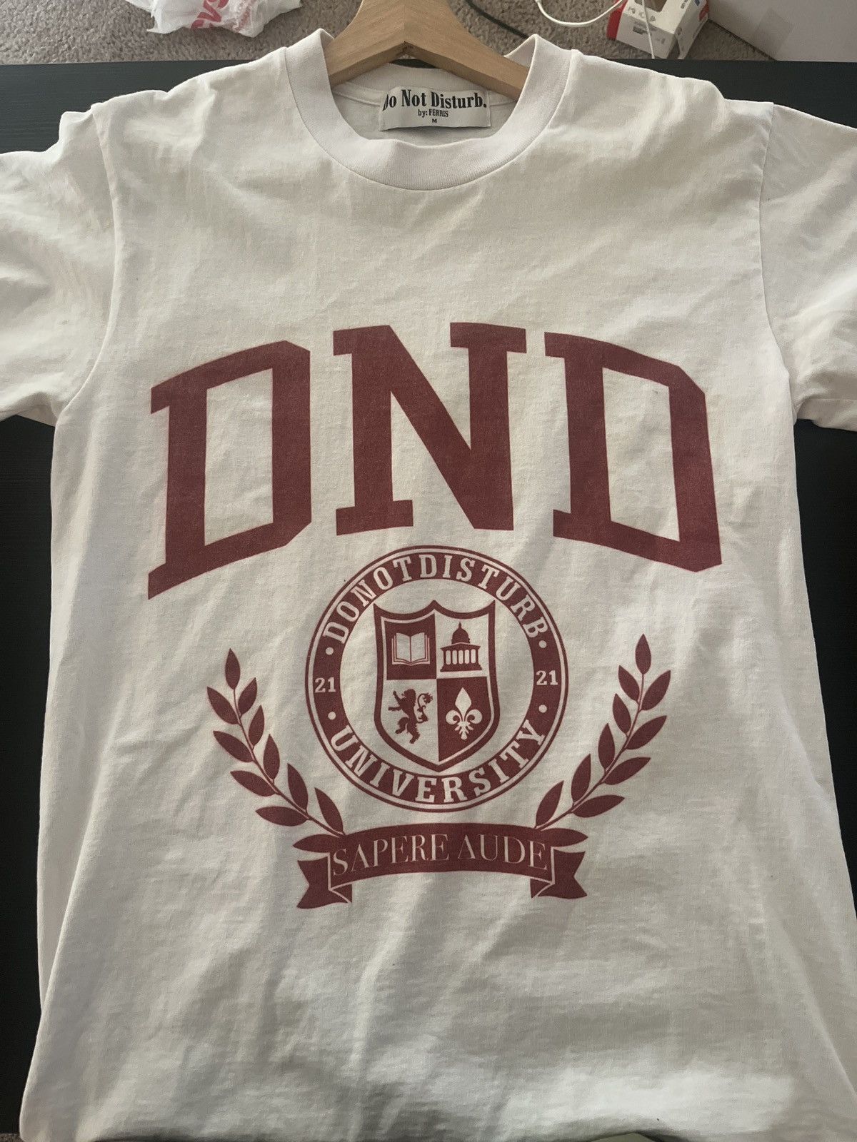 Do Not Disturb DoNotDisturb University Tee Size US M / EU 48-50 / 2 - 1 Thumbnail