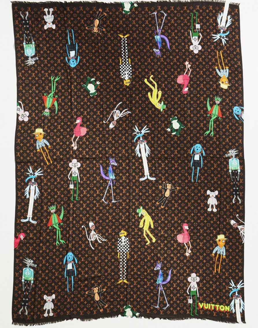 Louis Vuitton LOUIS VUITTON, Louis Vuitton x Virgil Abloh Chair Scarf Size ONE SIZE - 2 Thumbnail