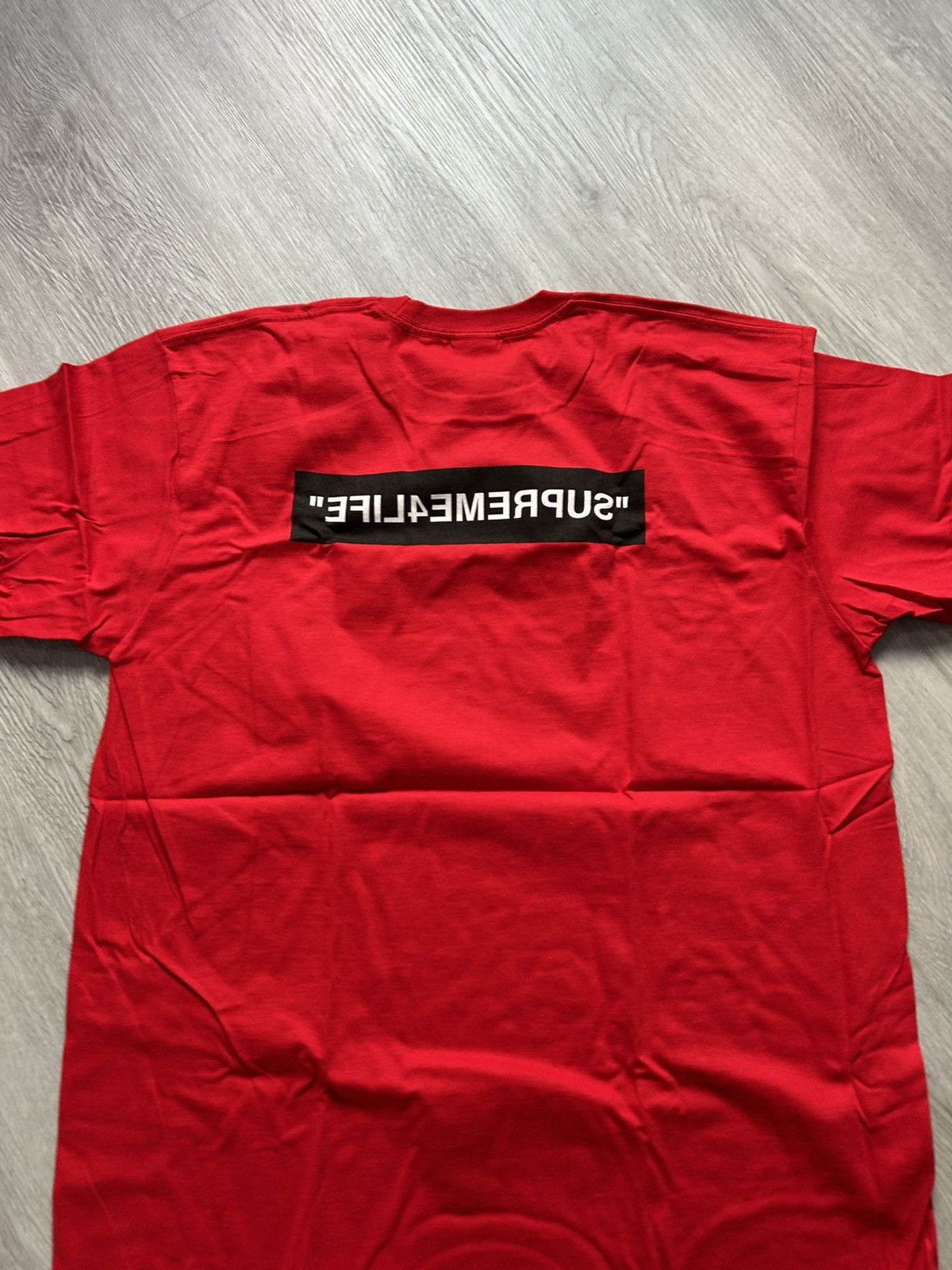 Supreme Supreme 4 Life Tee Size US XL / EU 56 / 4 - 1 Thumbnail