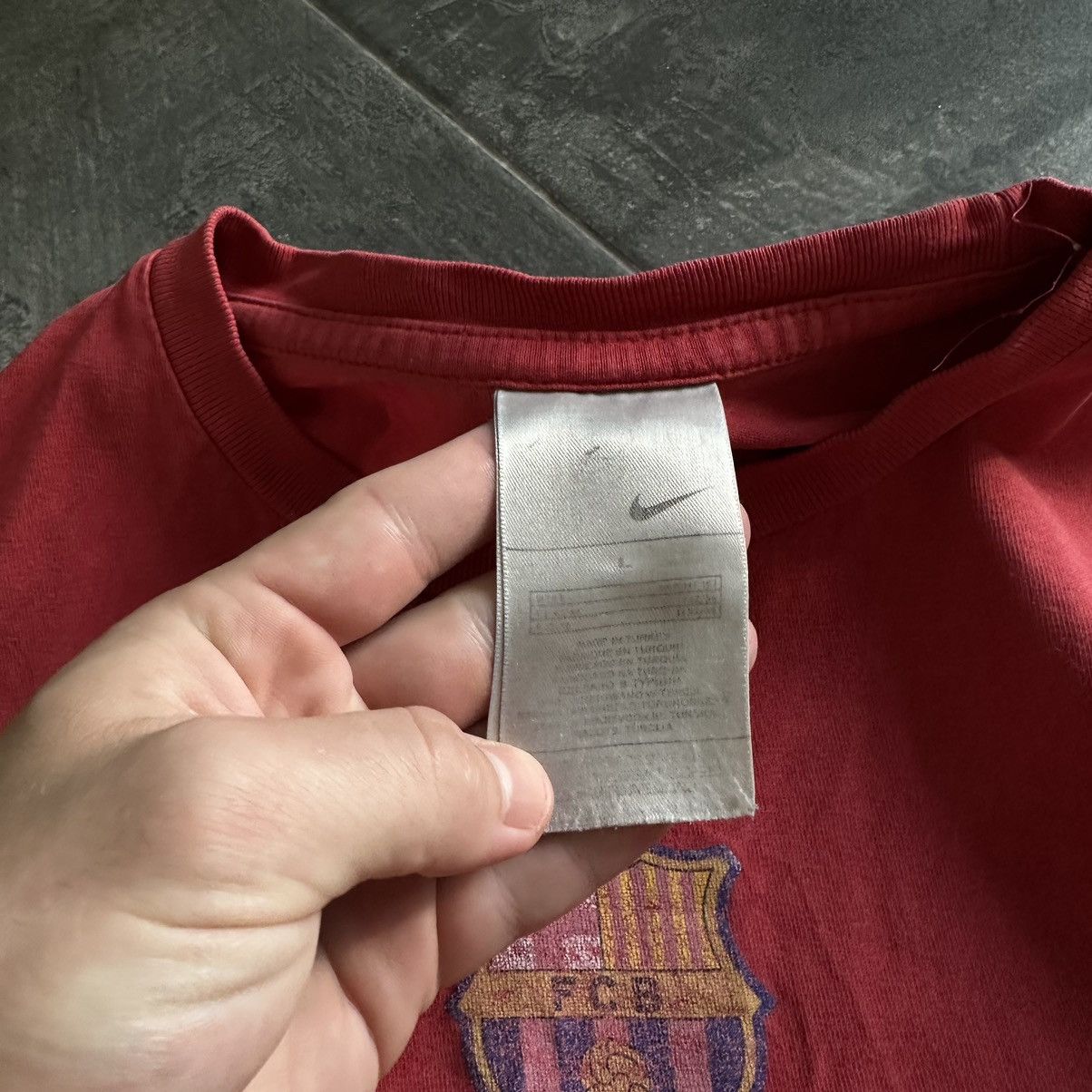 Nike × Vintage Vintage Nike Barca Paris T-shirts Big Logo 2006 Y2K USA Size US L / EU 52-54 / 3 - 10 Thumbnail