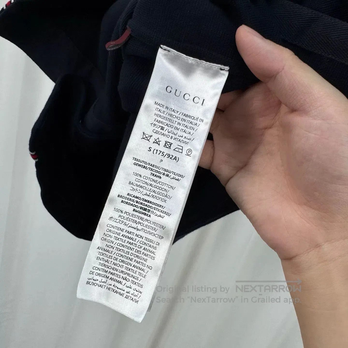 Gucci Gucci 2025 Embroidered Letter Knit Polo. Size US S / EU 44-46 / 1 - 6 Thumbnail