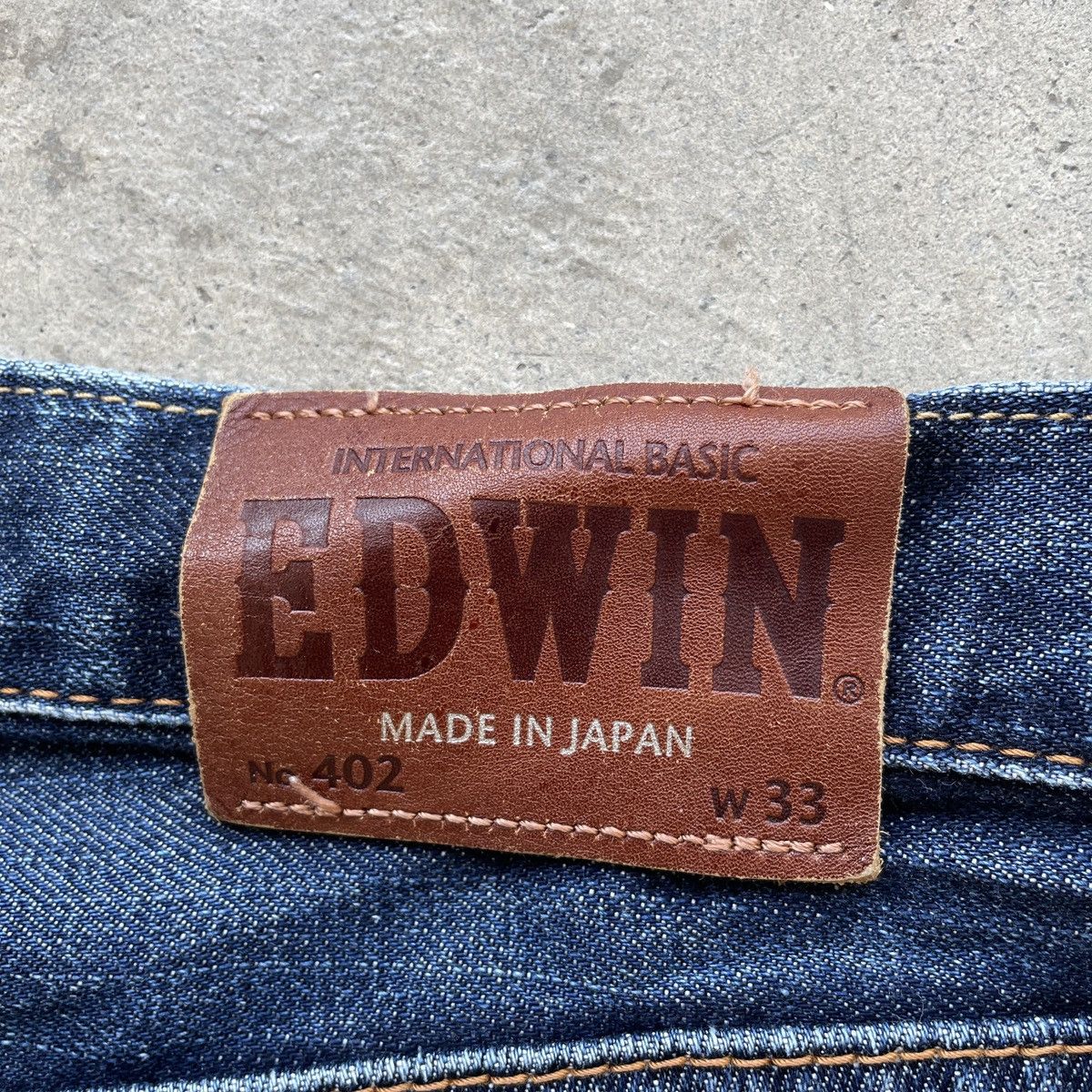 Edwin × Jean Vintage Edwin Made In Japan Distressed Faded Jeans Pants W33 Size US 33 - 9 Thumbnail