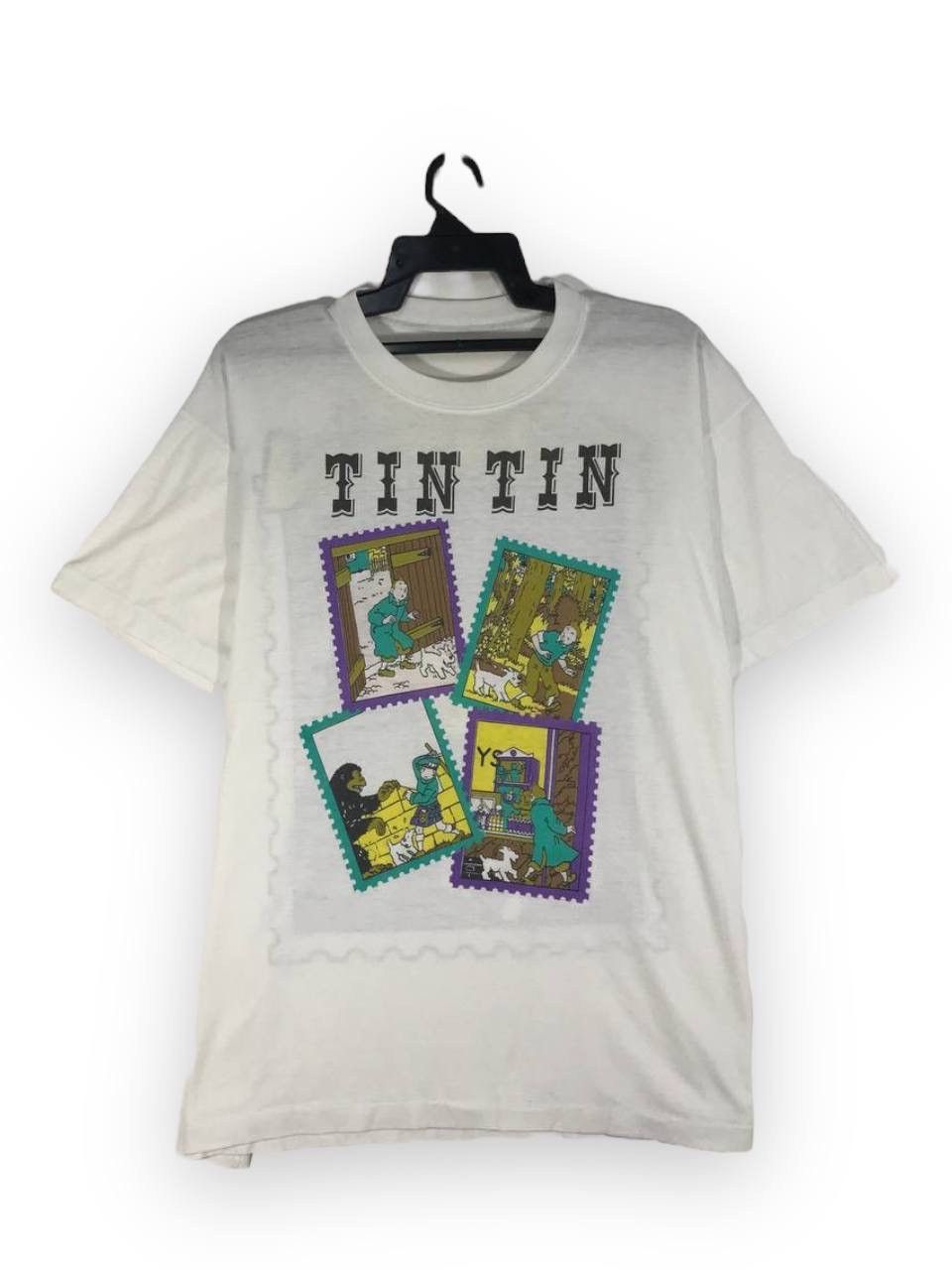 Vintage vintage The adventure of tin tin Size US L / EU 52-54 / 3 - 1 Thumbnail