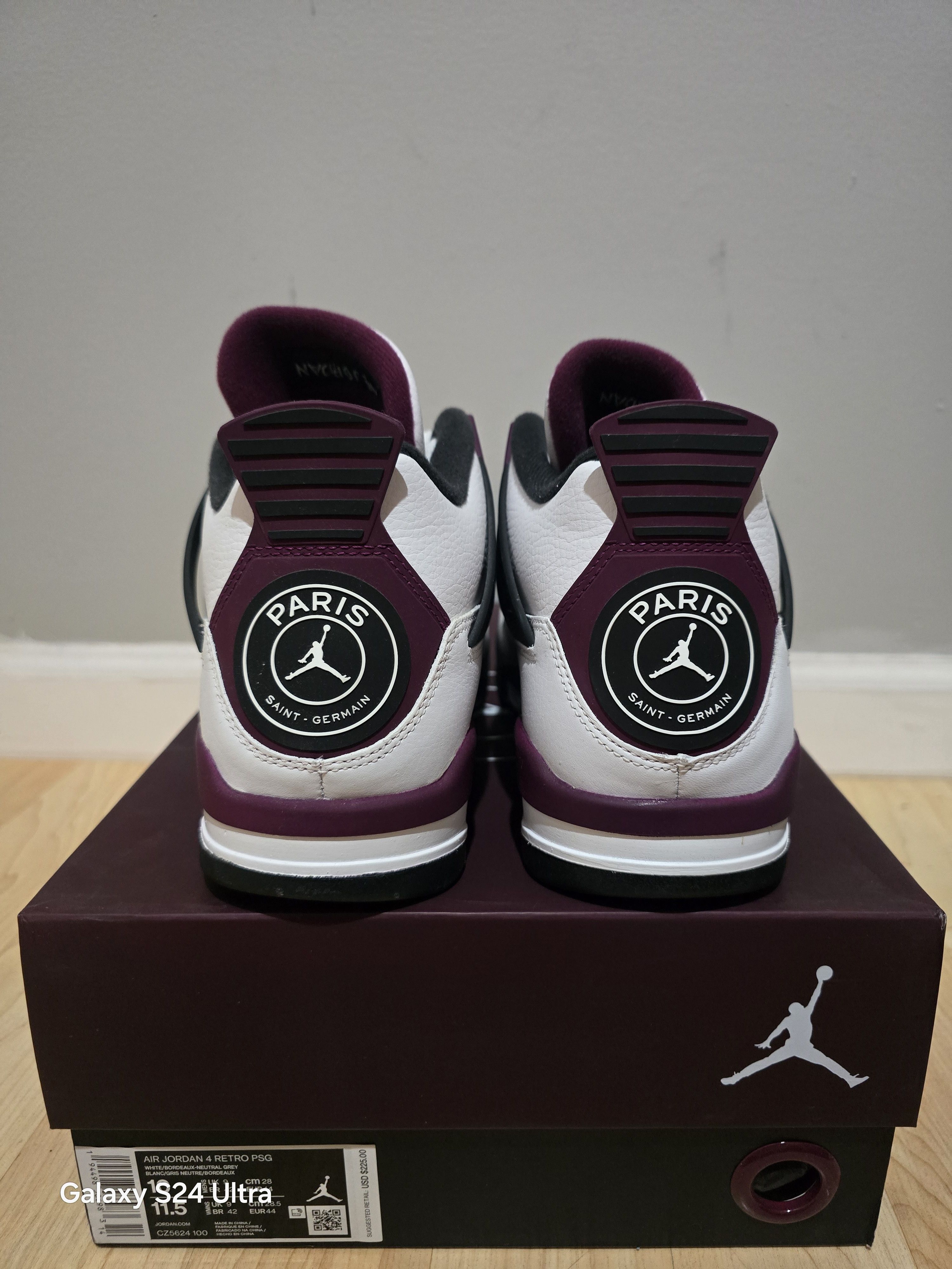 Jordan Brand Jordan 4 PSG Size US 10 / EU 43 - 3 Thumbnail