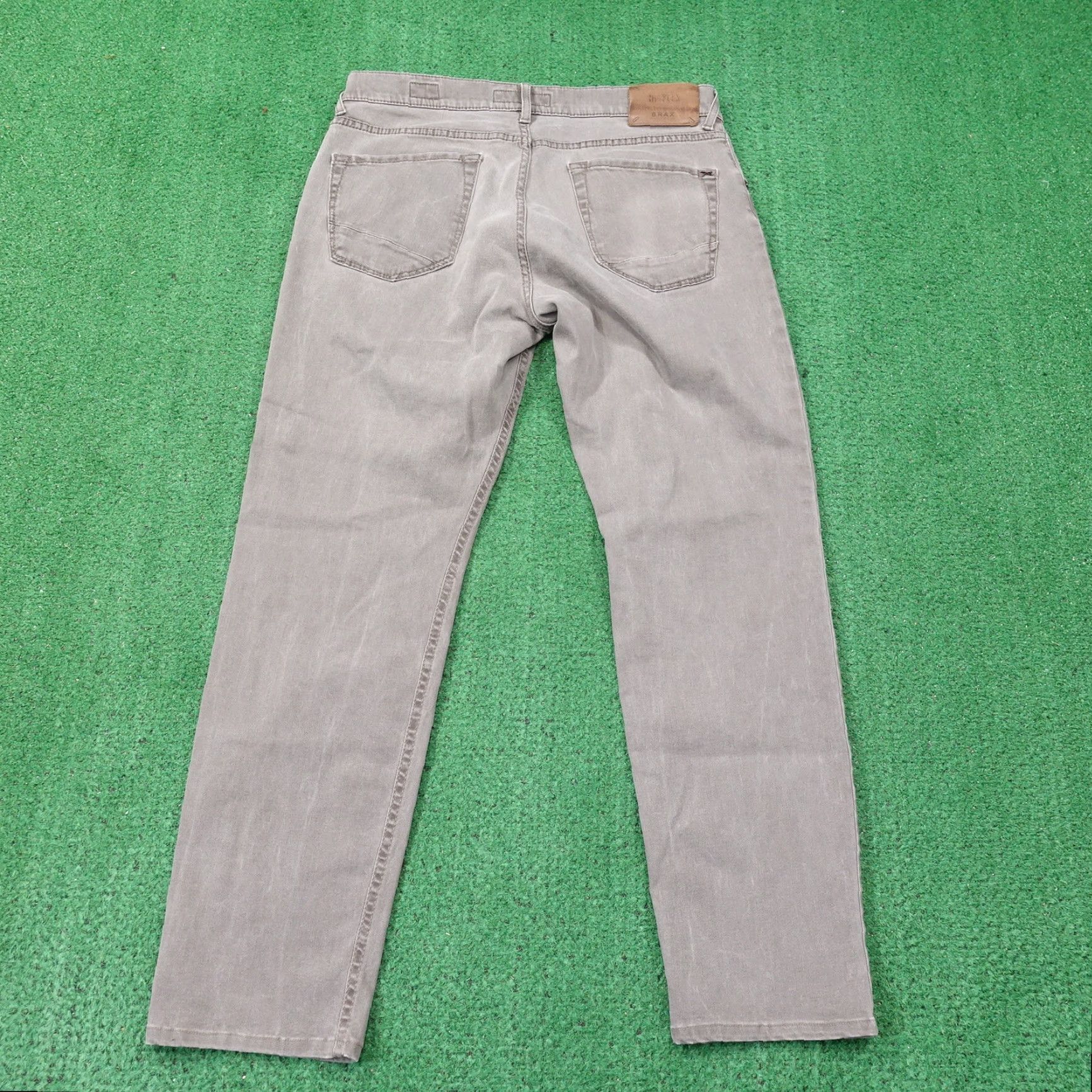 BRAX BRAX Modern Fit Gray Denim Jeans Mens 33 Regular 5-Pocket Size US 33 - 4 Thumbnail