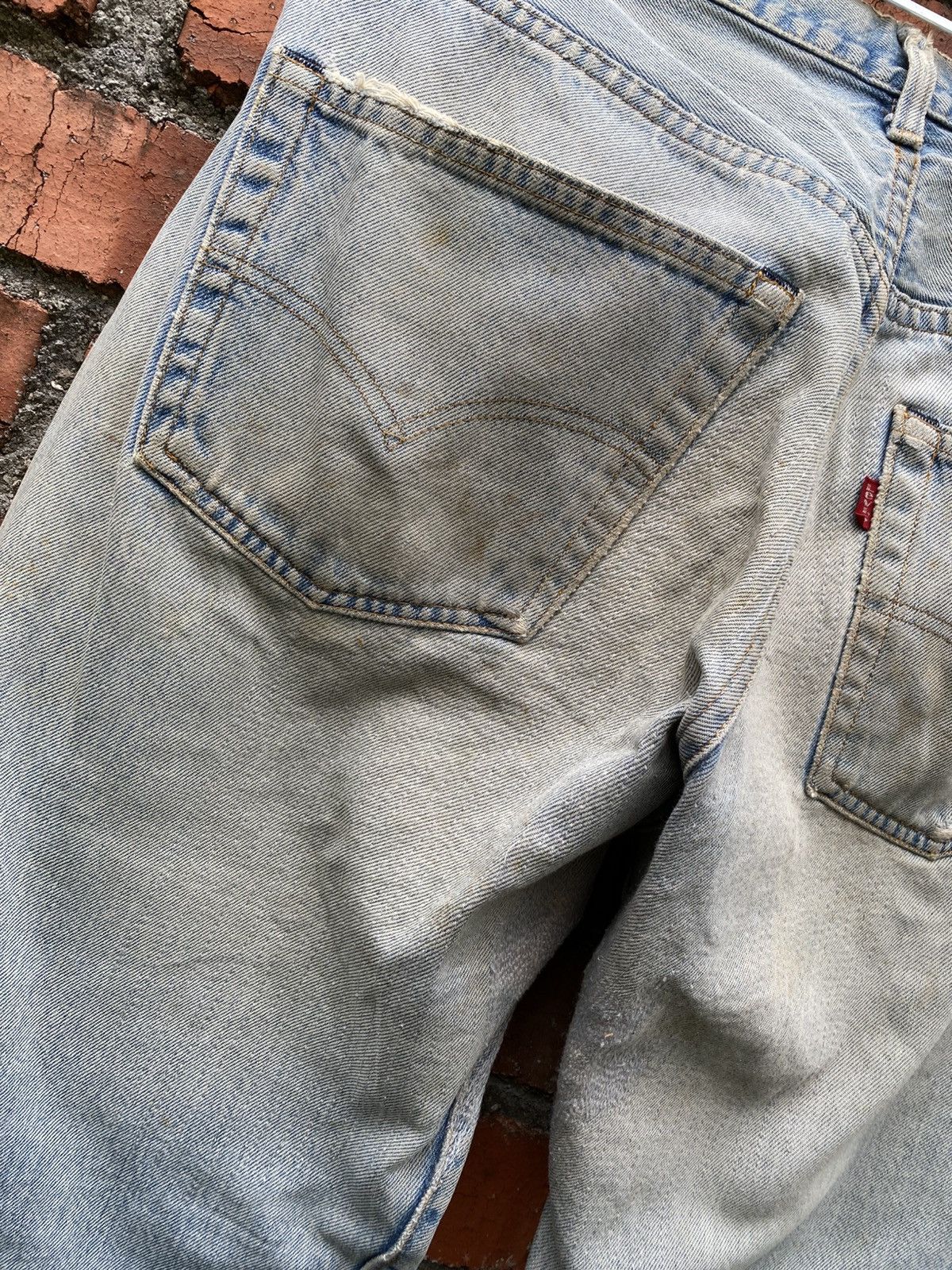 Levi's Vintage Clothing W36x31 Vintage levi's 501 redline distressed repaired Size US 36 / EU 52 - 3 Thumbnail