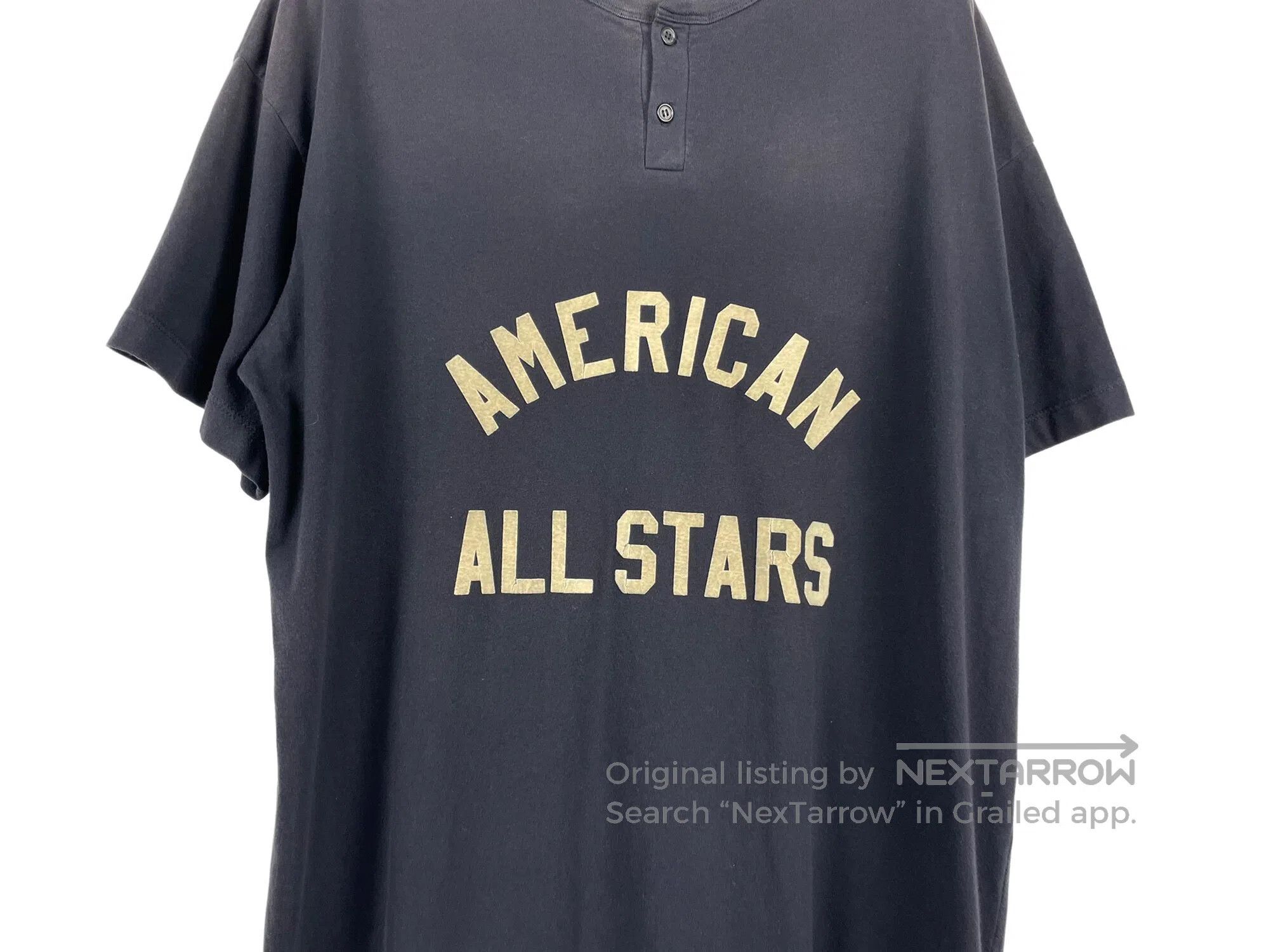 Fear of God FEAR OF GOD Distressed Henley Neck Short Sleeve Size US L / EU 52-54 / 3 - 3 Thumbnail