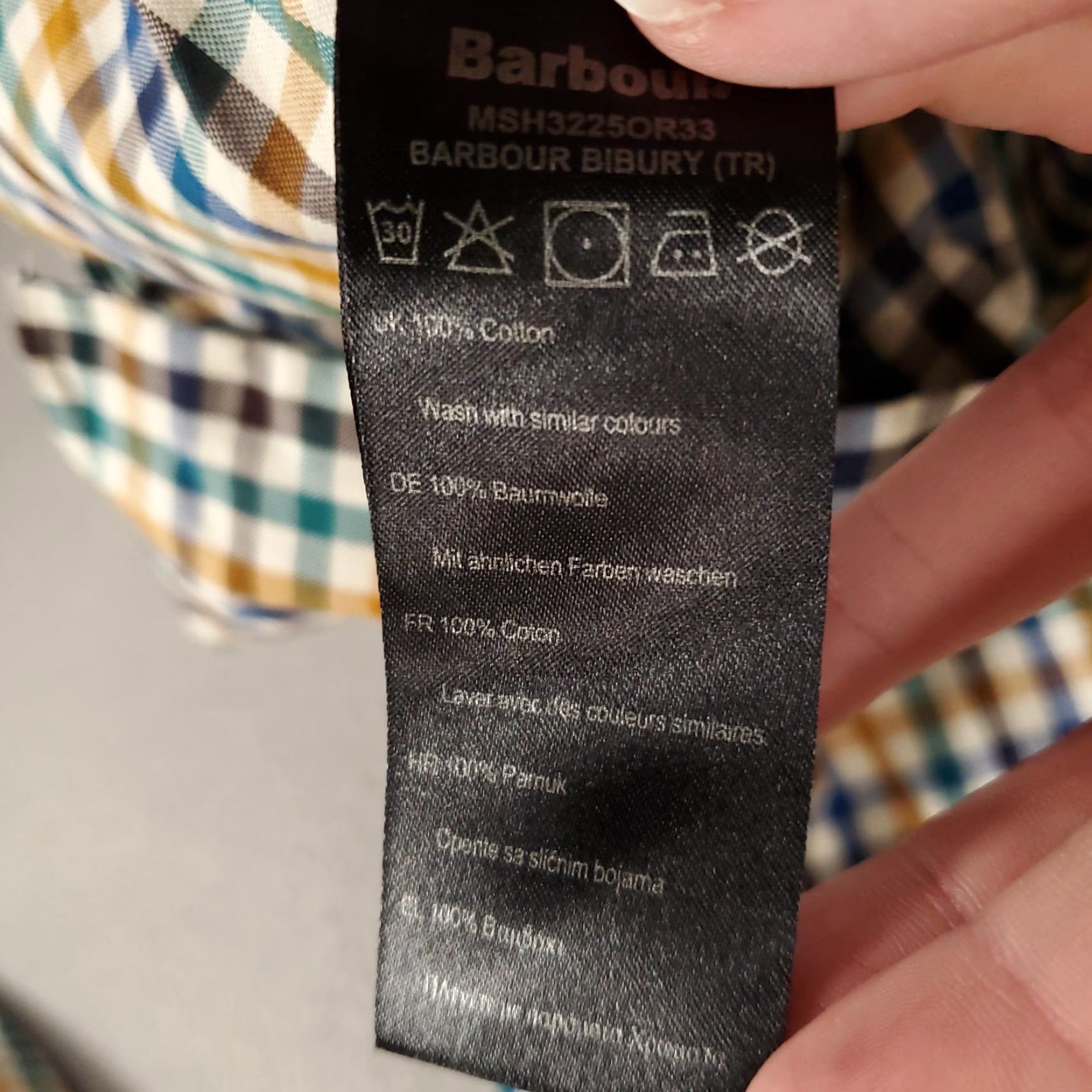Barbour Barbour Button-Up Shirt Mens 2XL Plaid Long Sleeve Multicolor Tailored Fit Shirt Mens 2XL Plaid Long Sleeve Barbour Shirt Size US XXL / EU 58 / 5 - 7 Thumbnail