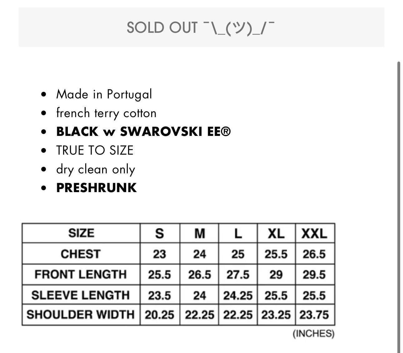 Eric Emanuel × Swarovski NEW Eric Emanuel x Swarovski Basic Hoodie Large Size US L / EU 52-54 / 3 - 13 Thumbnail