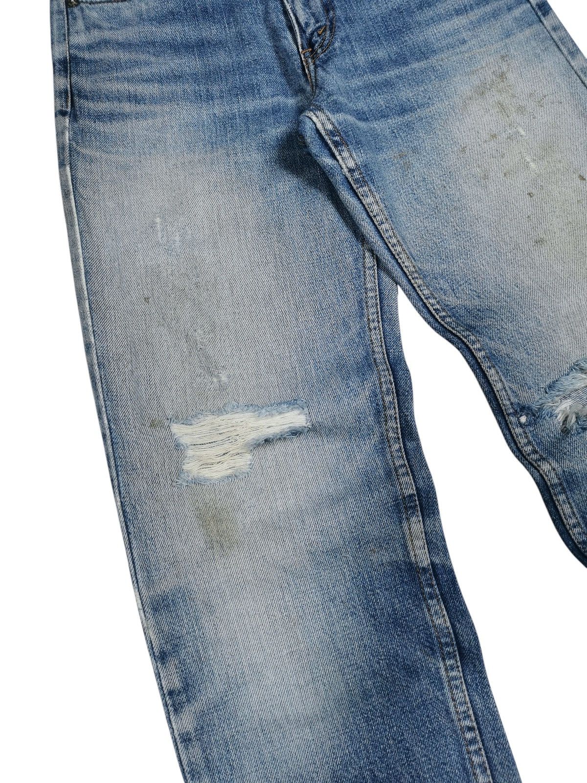 Levi's Vintage levis original rivetted blue jeans distressed Size US 28 / EU 44 - 6 Thumbnail