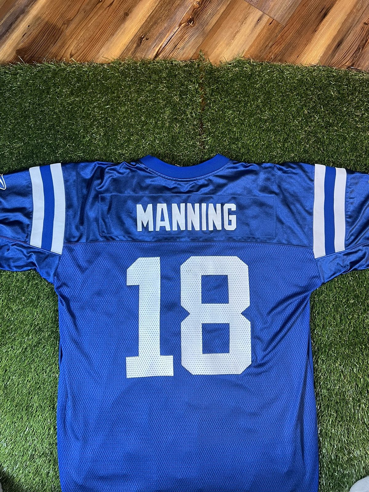 Reebok Vintage Y2K Indianapolis Colts Peyton Manning NFL Jersey Size US XL / EU 56 / 4 - 3 Thumbnail