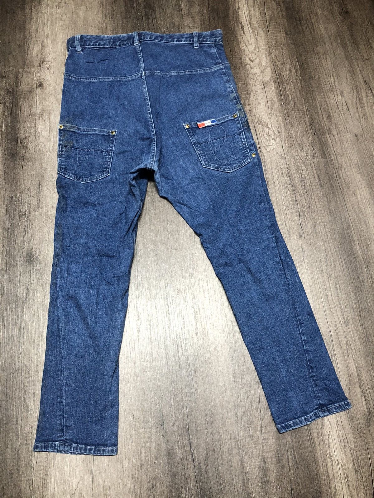 Issey Miyake × Vintage × mercibeaucoup Vintage Mercibeaucoup Issey Miyake Jeans Size 33" - 1 Thumbnail