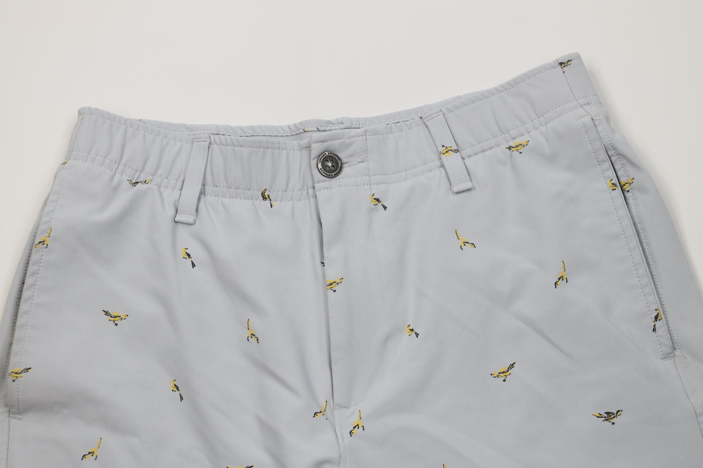 Under Armour Under Armour All Over Print Chino Golf Golfing Shorts Gray Size US 30 / EU 46 - 2 Thumbnail