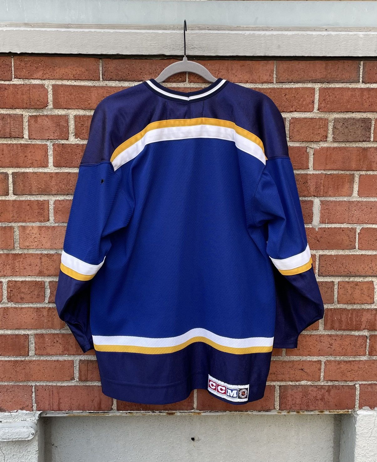 Ccm Vintage 90s CCM St Louis Blues Hockey Jersey Size US M / EU 48-50 / 2 - 6 Thumbnail