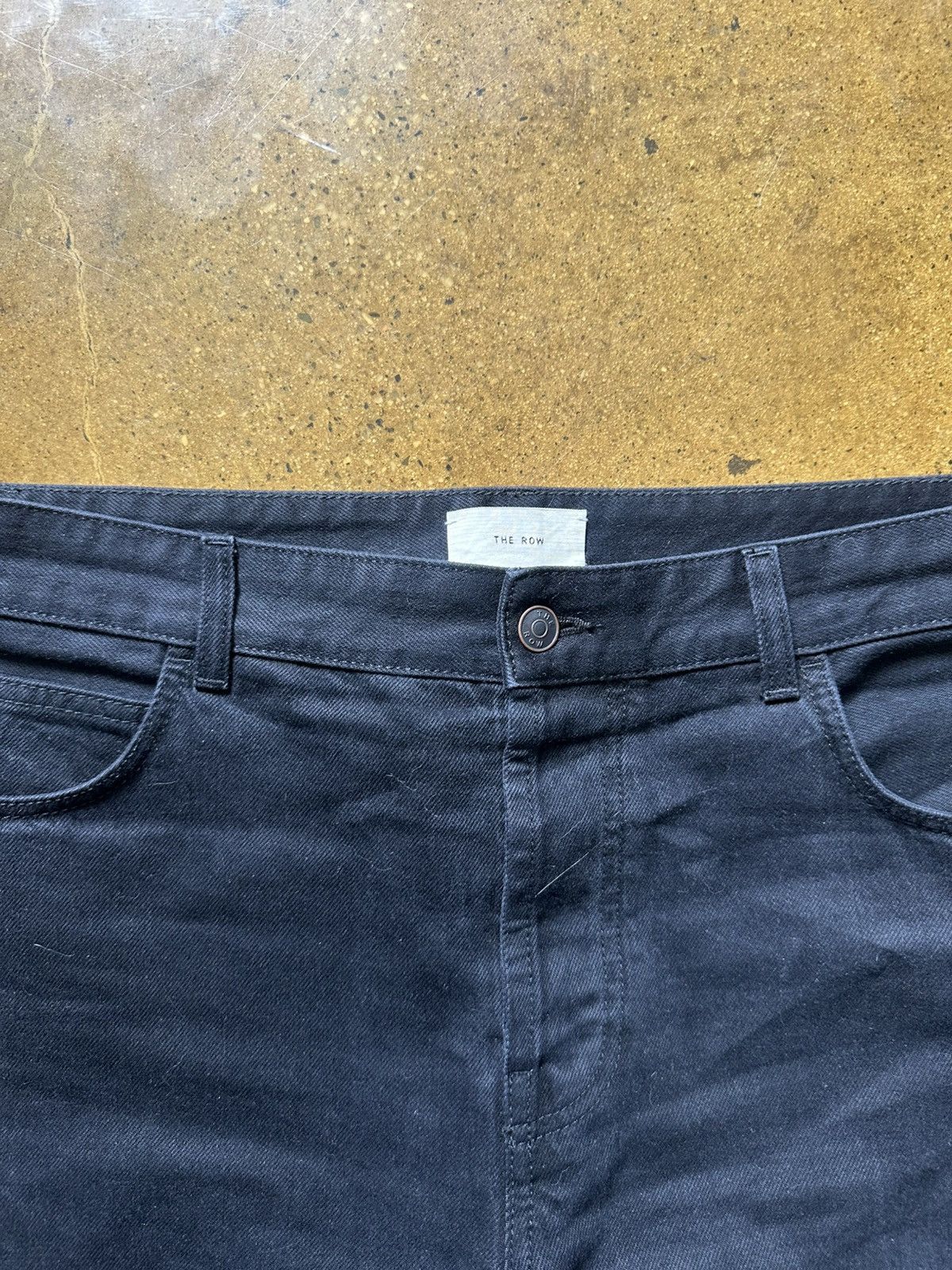The Row The Row Black Carlisle Jeans Size US 34 / EU 50 - 3 Thumbnail