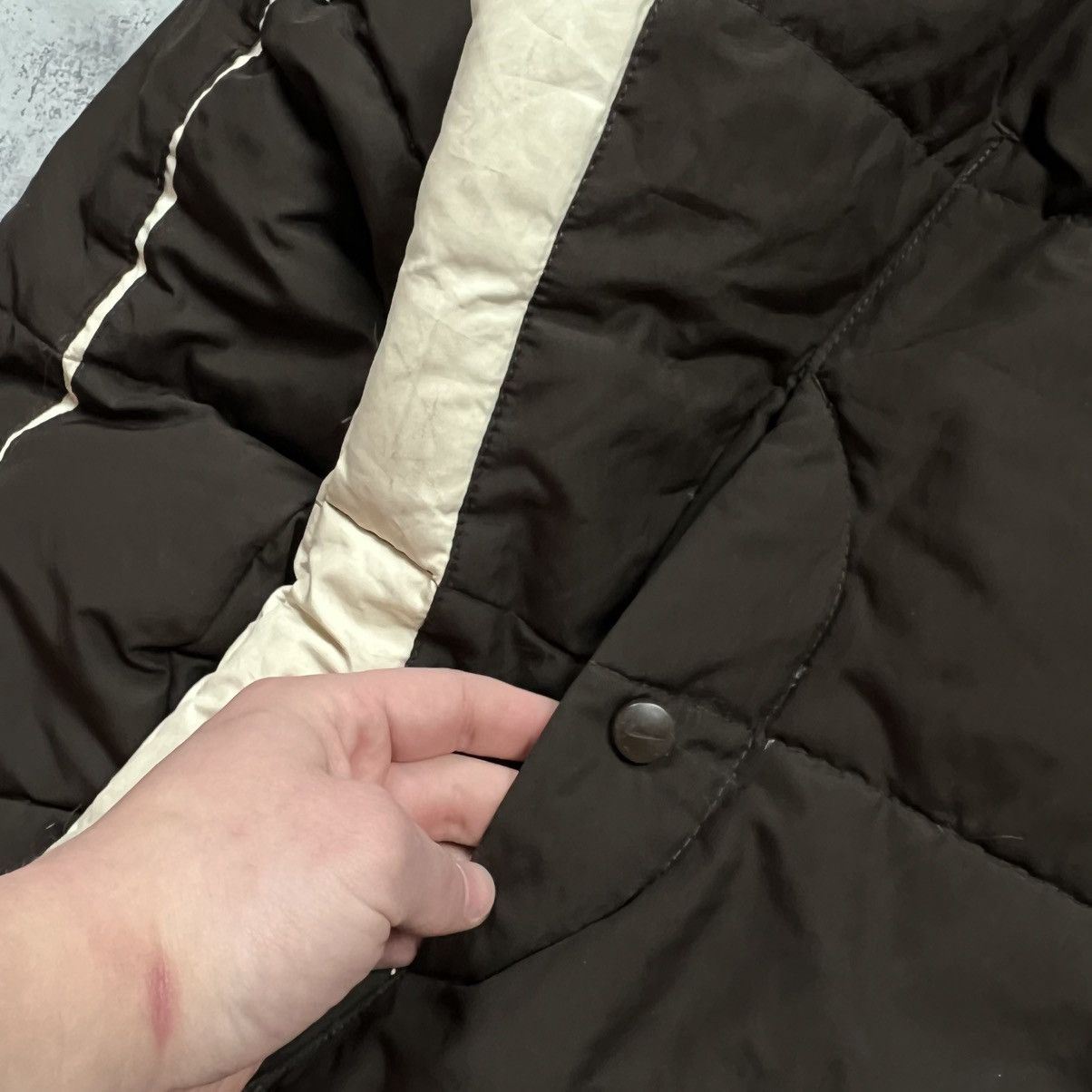 Nike 90s NIKE SWOOSH VINTAGE GORPCORE PUFFER DOWN HOODED JACKET Size XL / US 12-14 / IT 48-50 - 6 Thumbnail