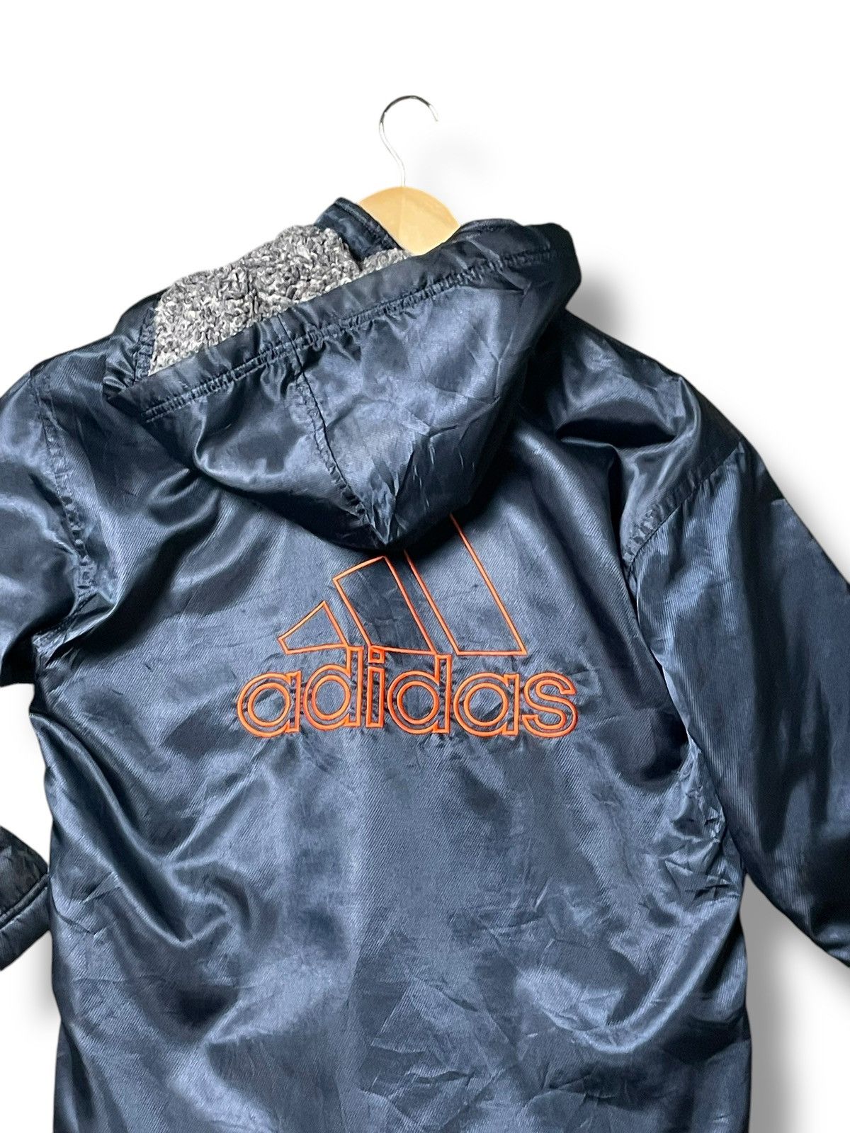 Adidas × Vintage Vintage Adidas Wool Winter Jacket (46) Size US S / EU 44-46 / 1 - 8 Thumbnail