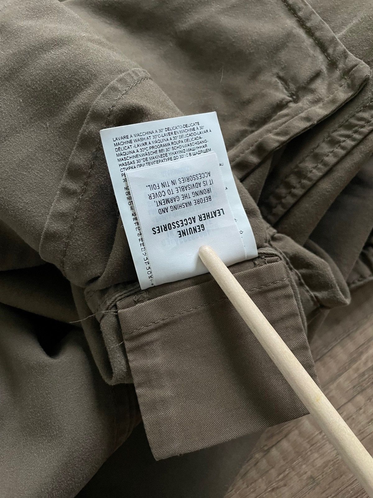 Moncler Moncler Womens Tariec Cotton Military Olive Parka Jacket Size L / US 10 / IT 46 - 19 Thumbnail