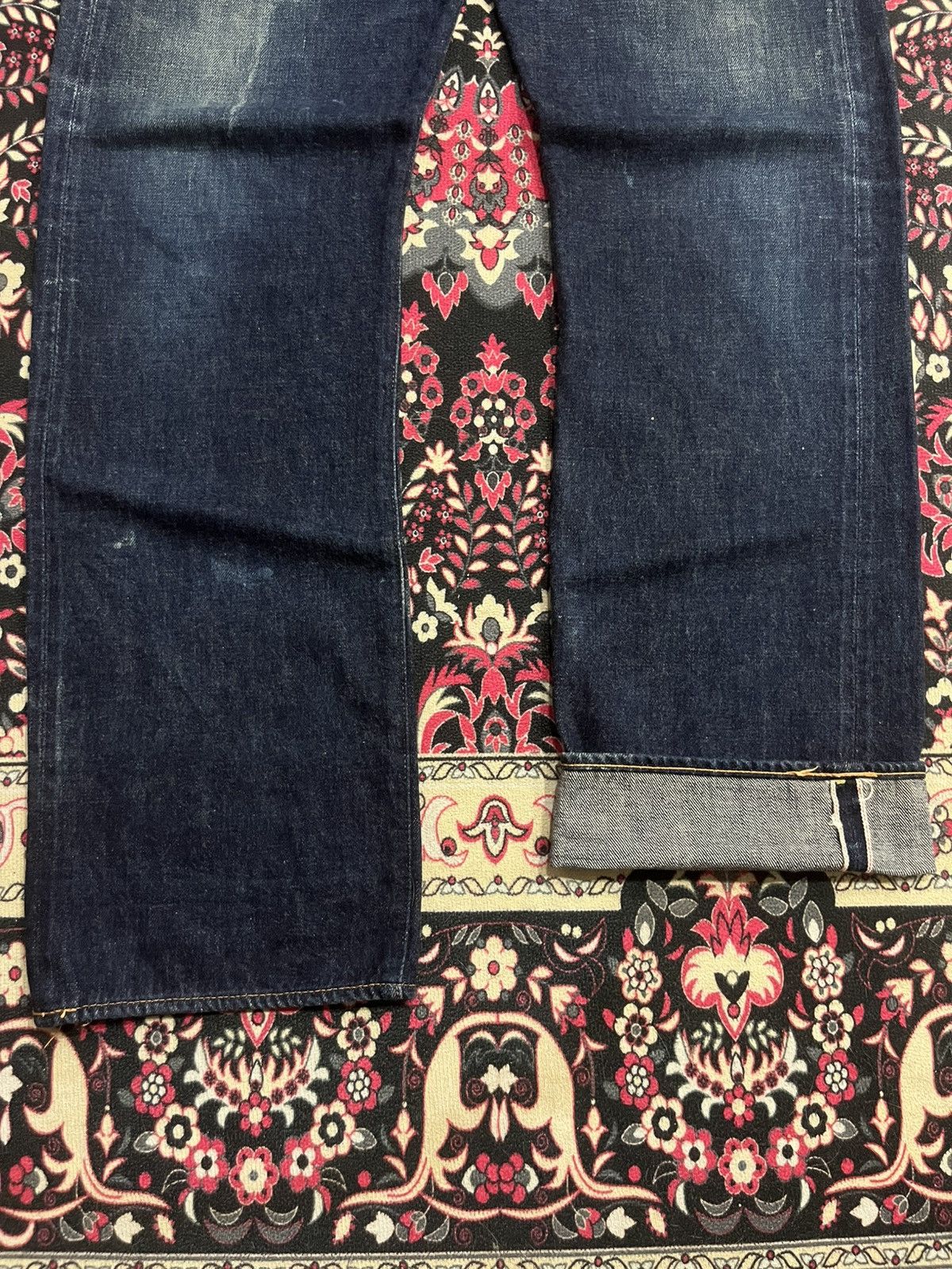 Levi's Vintage Clothing ⚡️Selvedge⚡️Vintage Levi’s LVC S501XX Big E Indigo Washed Jean Size US 34 / EU 50 - 15 Thumbnail