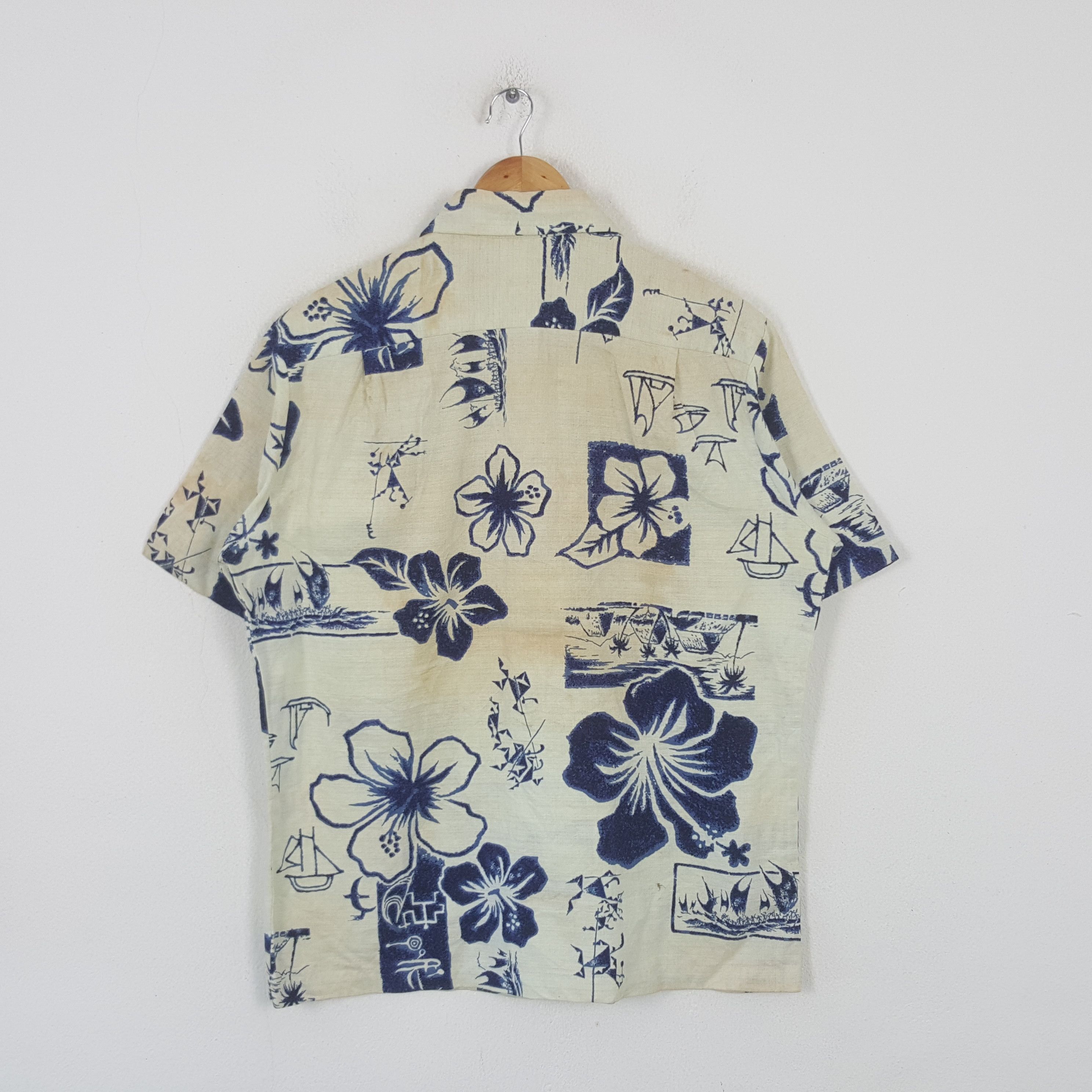 Vintage Vintage Holo-Holo Hawaii Shirt Button Up RR13 Size US XL / EU 56 / 4 - 3 Thumbnail