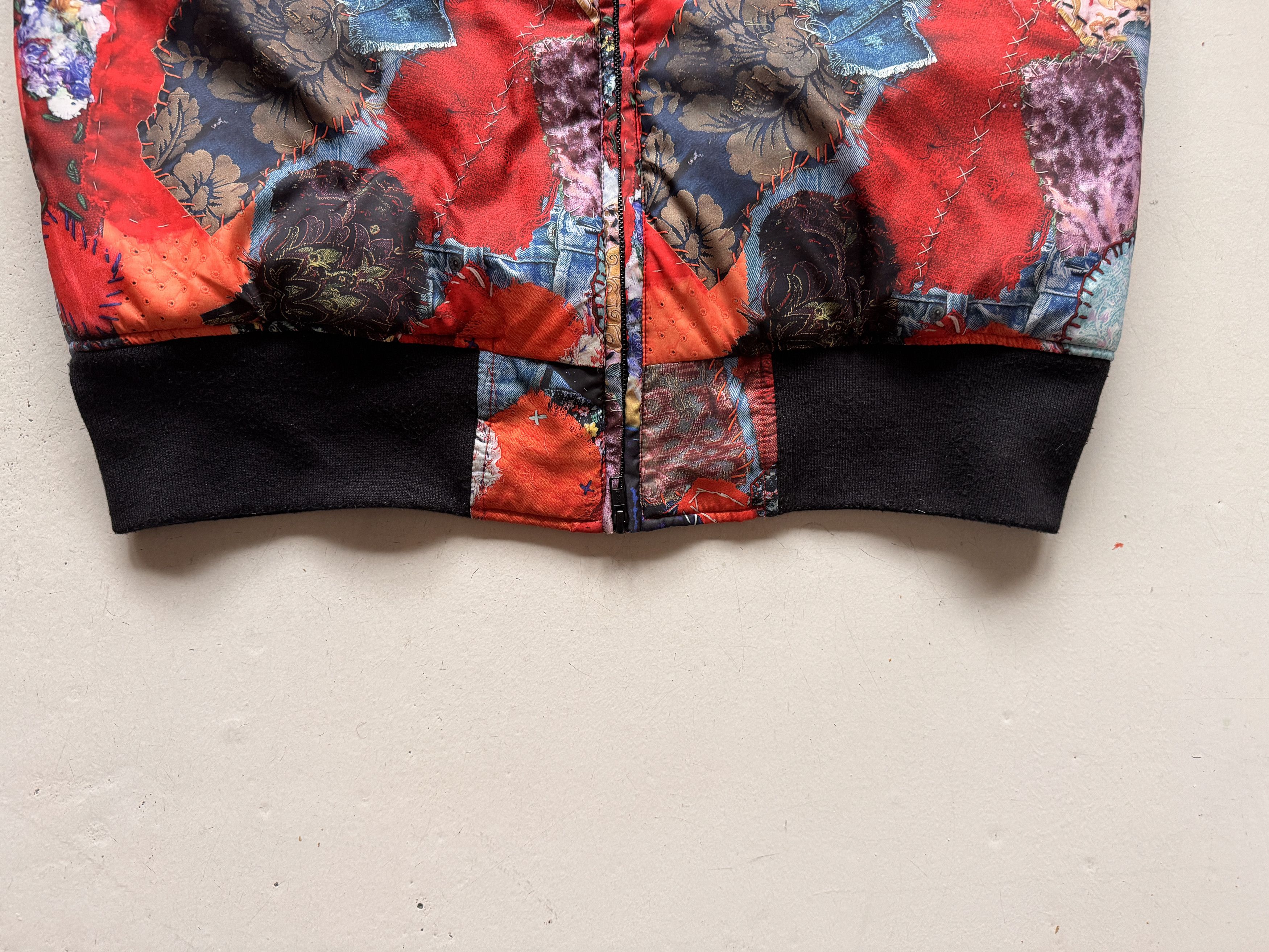 Love Moschino Love MOSCHINO Multicolor Orange Patch Long Bomberjacket M Size M / US 6-8 / IT 42-44 - 6 Thumbnail