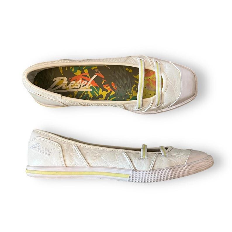 Diesel Iconic DIESEL Archive Ballet Flats Y2K Size US 7.5 / IT 37.5 - 6 Thumbnail