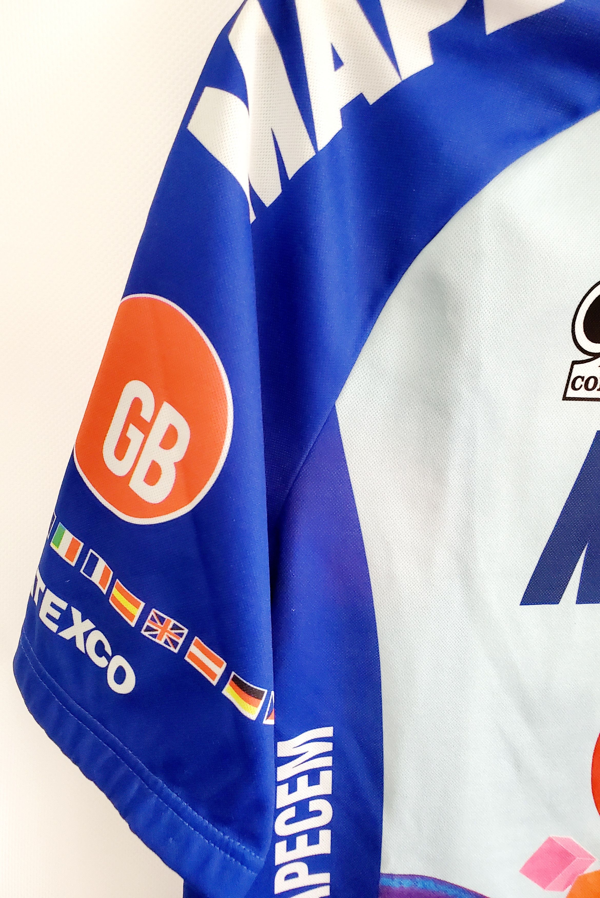 Vintage Vintage Sportfull Mapei Cycling Jersey GB Colnago Latexco L Size US L / EU 52-54 / 3 - 3 Thumbnail