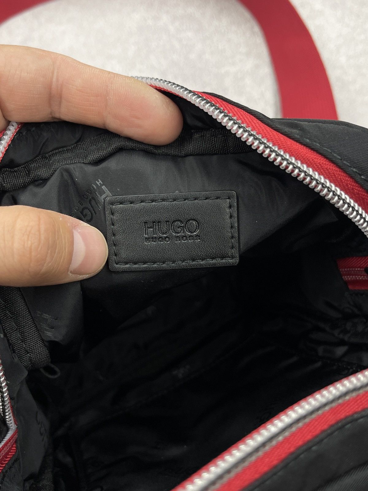 Hugo Boss Mens Boss Hugo Boss Record E Cross Body Bag Black Size ONE SIZE - 11 Thumbnail