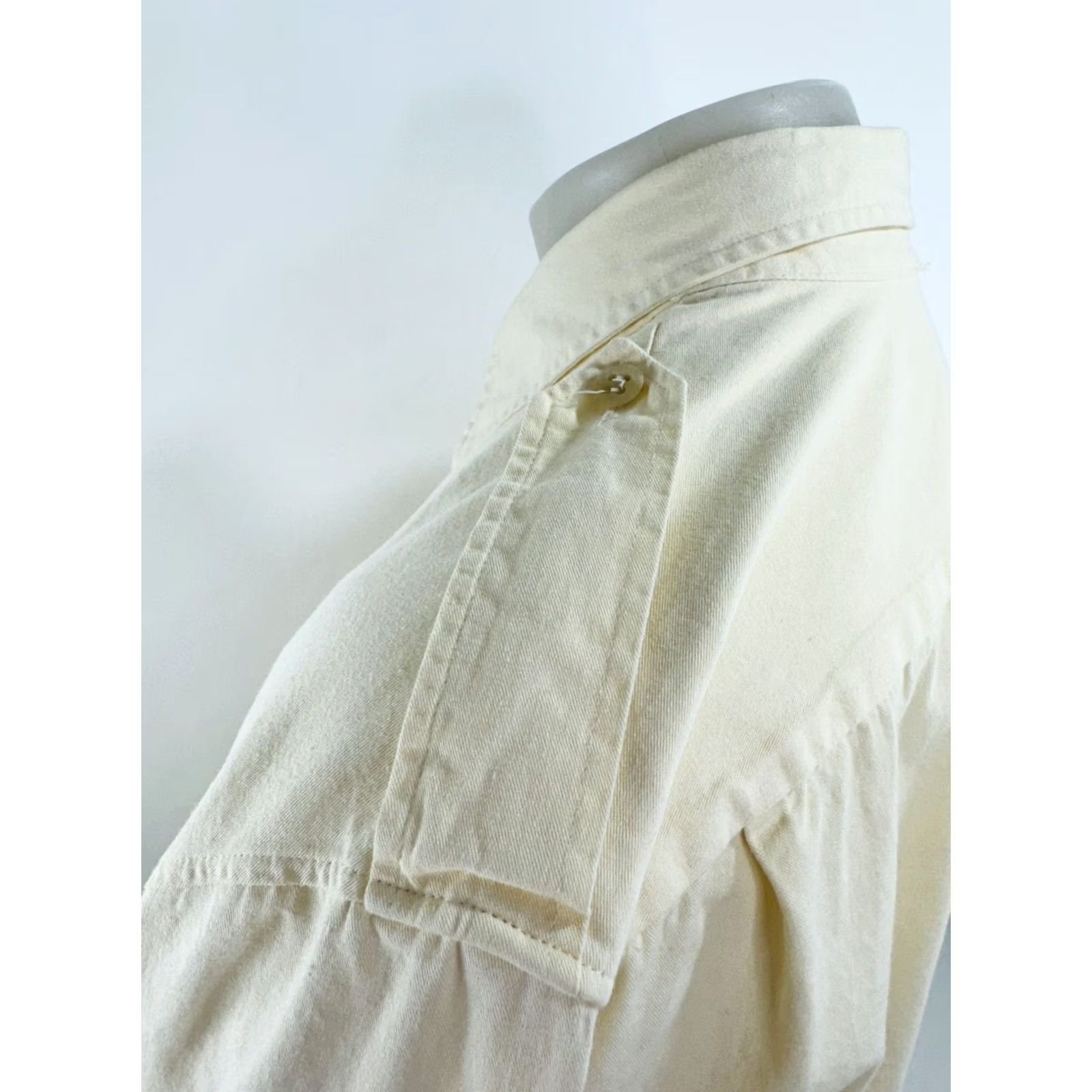 Banana Republic VINTAGE Banana Republic USA / Shirt Mens XL Button-Up Long Sleeve Yellow Western Classic Safari J12 Size US XL / EU 56 / 4 - 5 Thumbnail