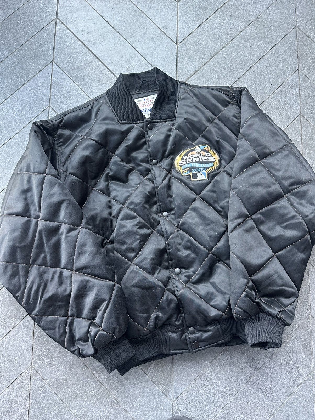 Majestic World Series 2003 Majestic Bomber Size US L / EU 52-54 / 3 - 1 Thumbnail