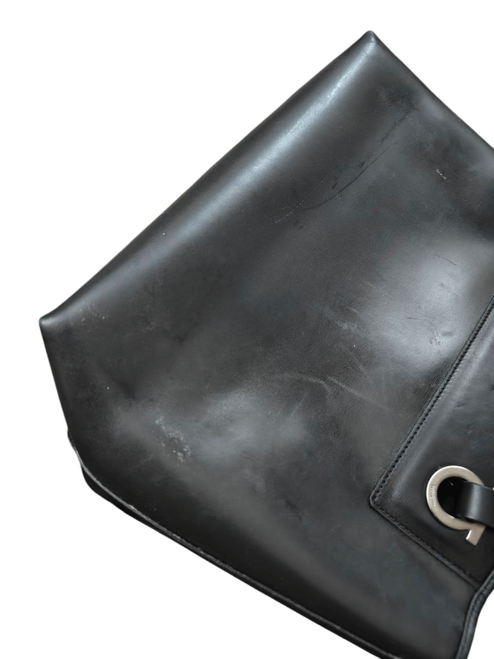 Salvatore Ferragamo Salvatore Ferragamo Black Gancini Handbag Size ONE SIZE - 11 Thumbnail