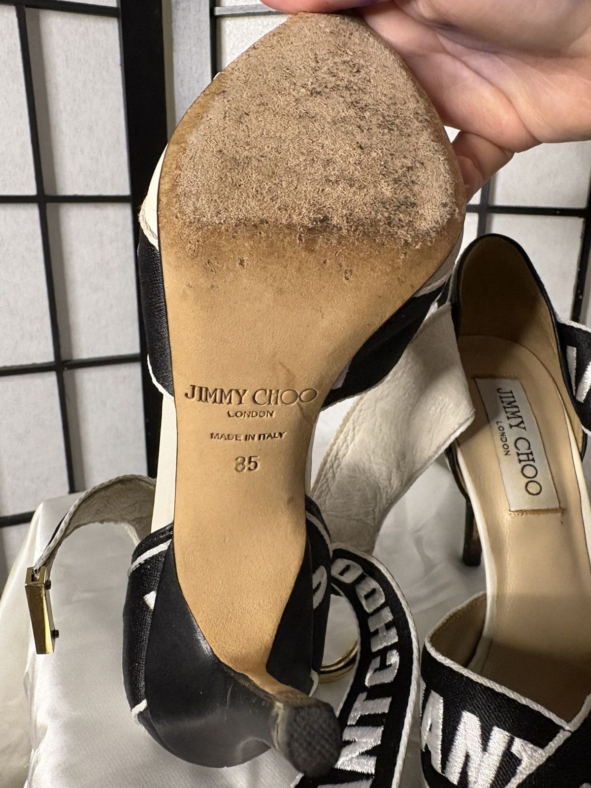 Jimmy Choo Jimmy Choo Bea pumps Size US 5 / IT 35 - 4 Thumbnail