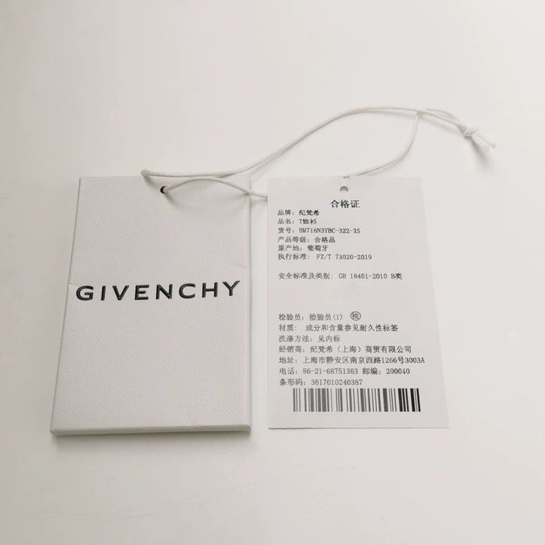 Givenchy Givenchy Pure Cotton Padlock Pattern Printed Round-Neck Sh Size US XS / EU 42 / 0 - 4 Thumbnail