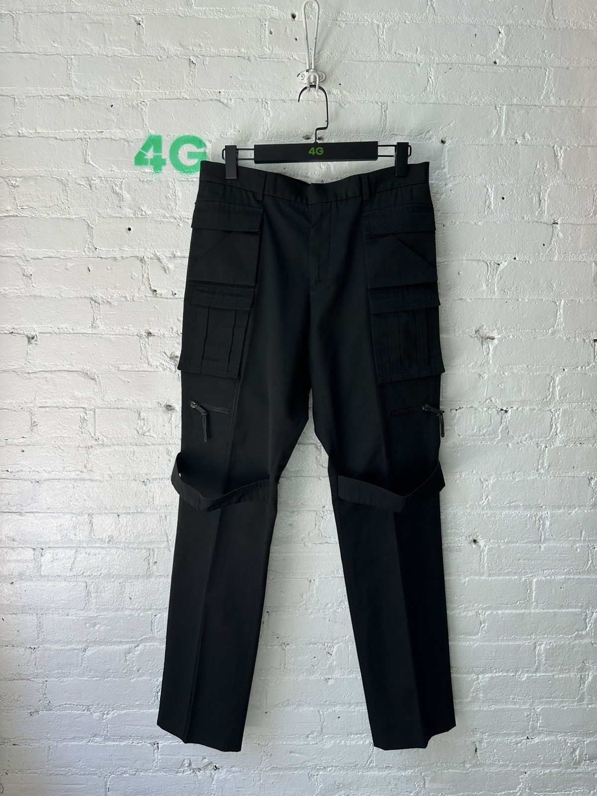 パンツ dior homme 17ss look7 bondage pants Dior Black Bondage Pants – Treasures of NYC
