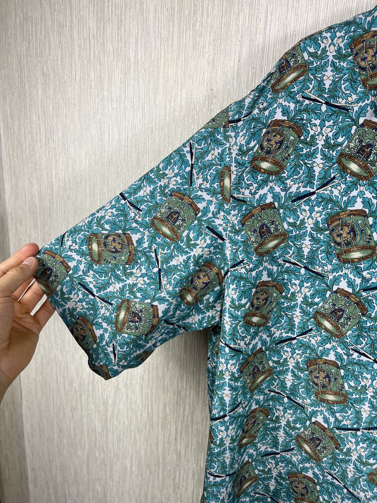Japanese Brand Vintage Comme Ca Du Mode Men patterned shirt Japanese Size US L / EU 52-54 / 3 - 16 Thumbnail